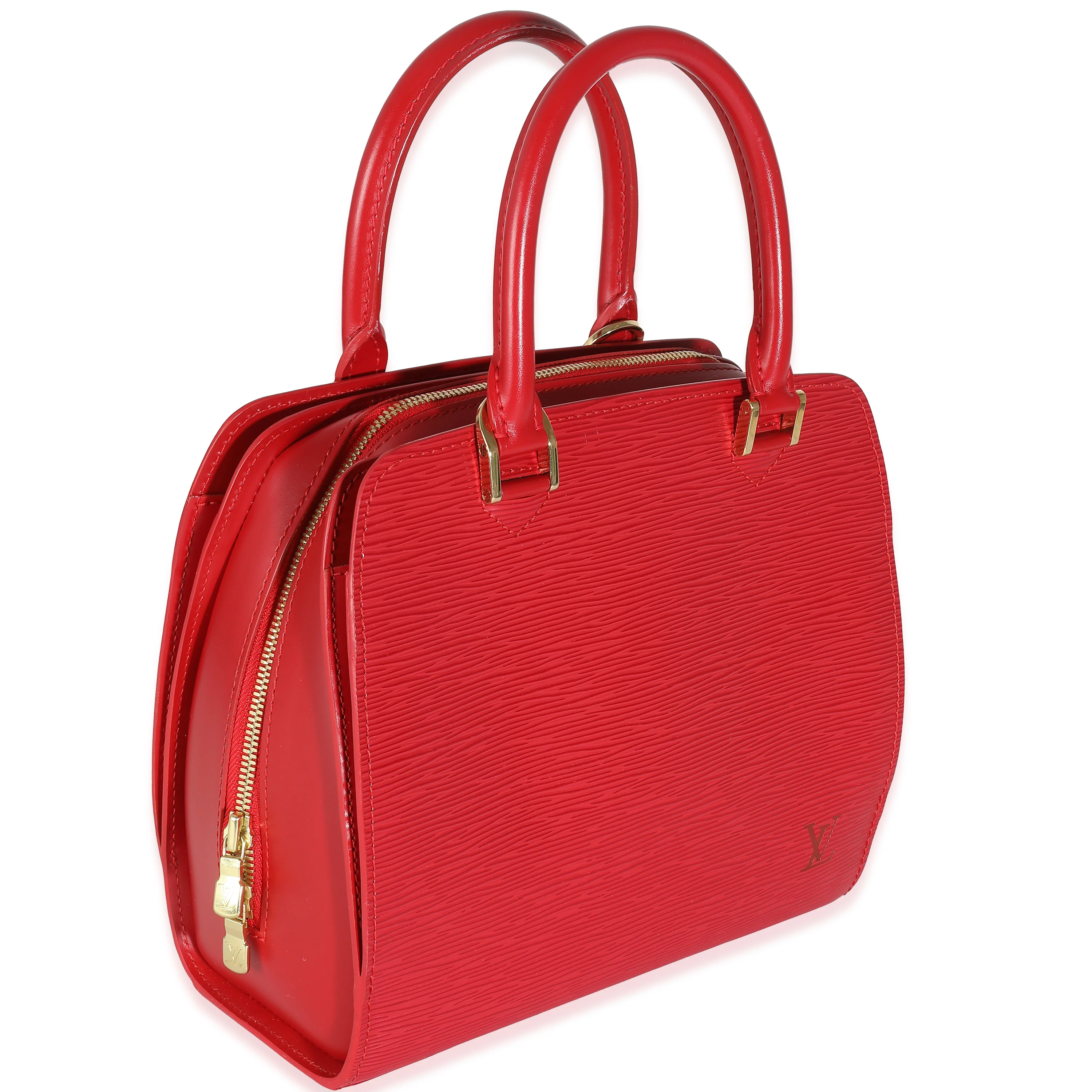 Louis Vuitton Red Epi Pont Neuf PM - Image 3