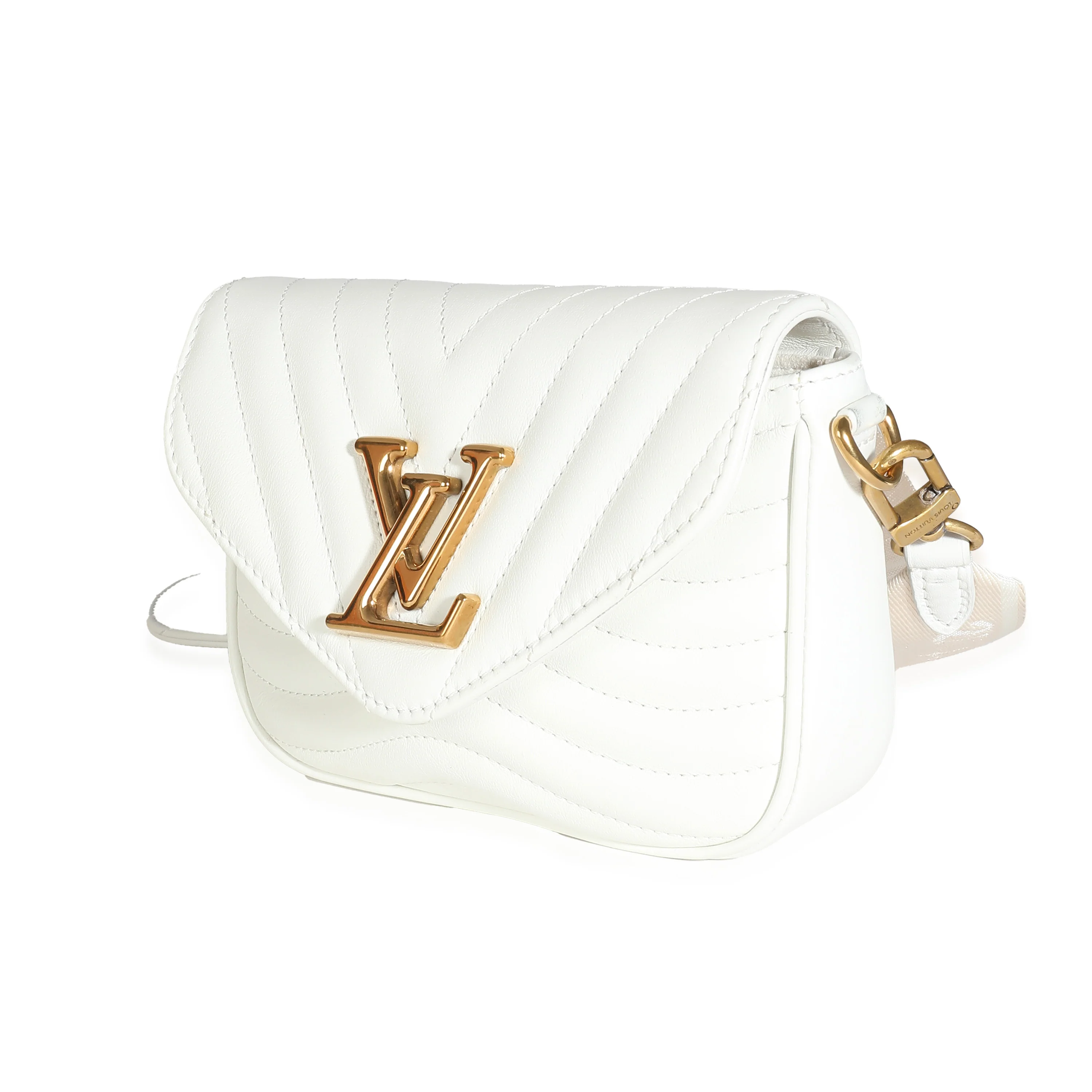 Louis Vuitton Snow Calfskin New Wave Multi Pochette - Image 3
