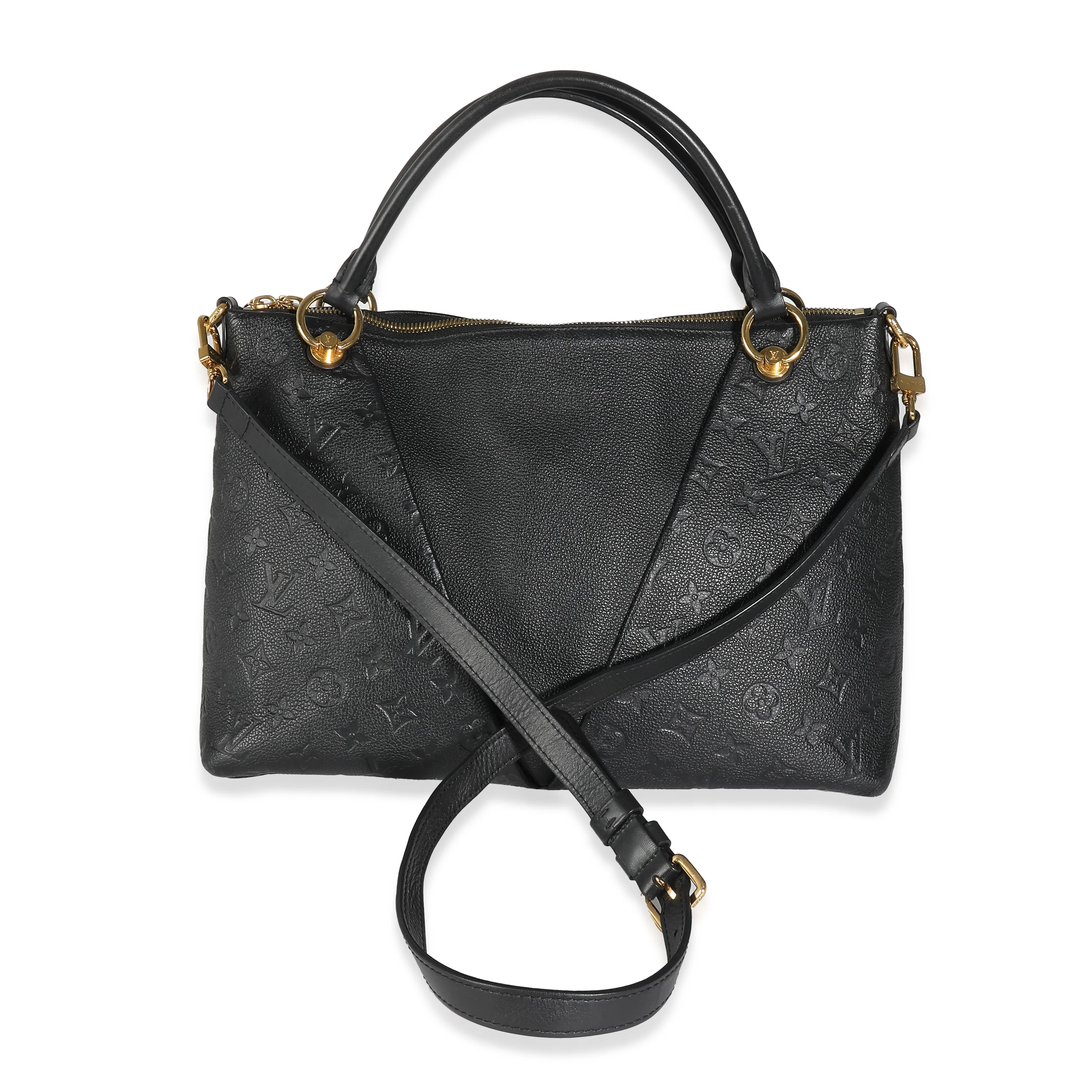 Louis Vuitton Black Monogram Empreinte V Tote MM - Image 4