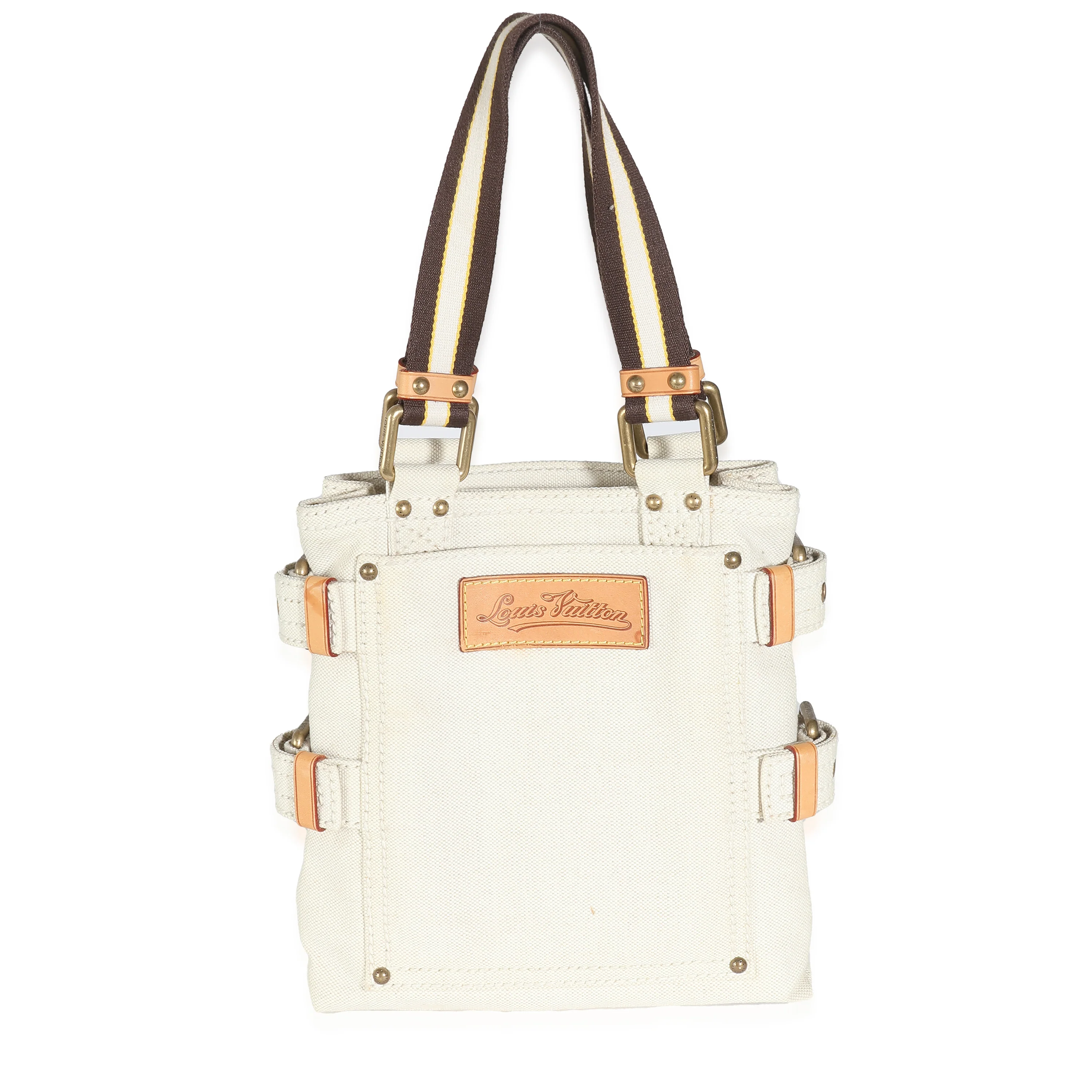 Natural Canvas Globe Shopper Cabas PM - Image 5
