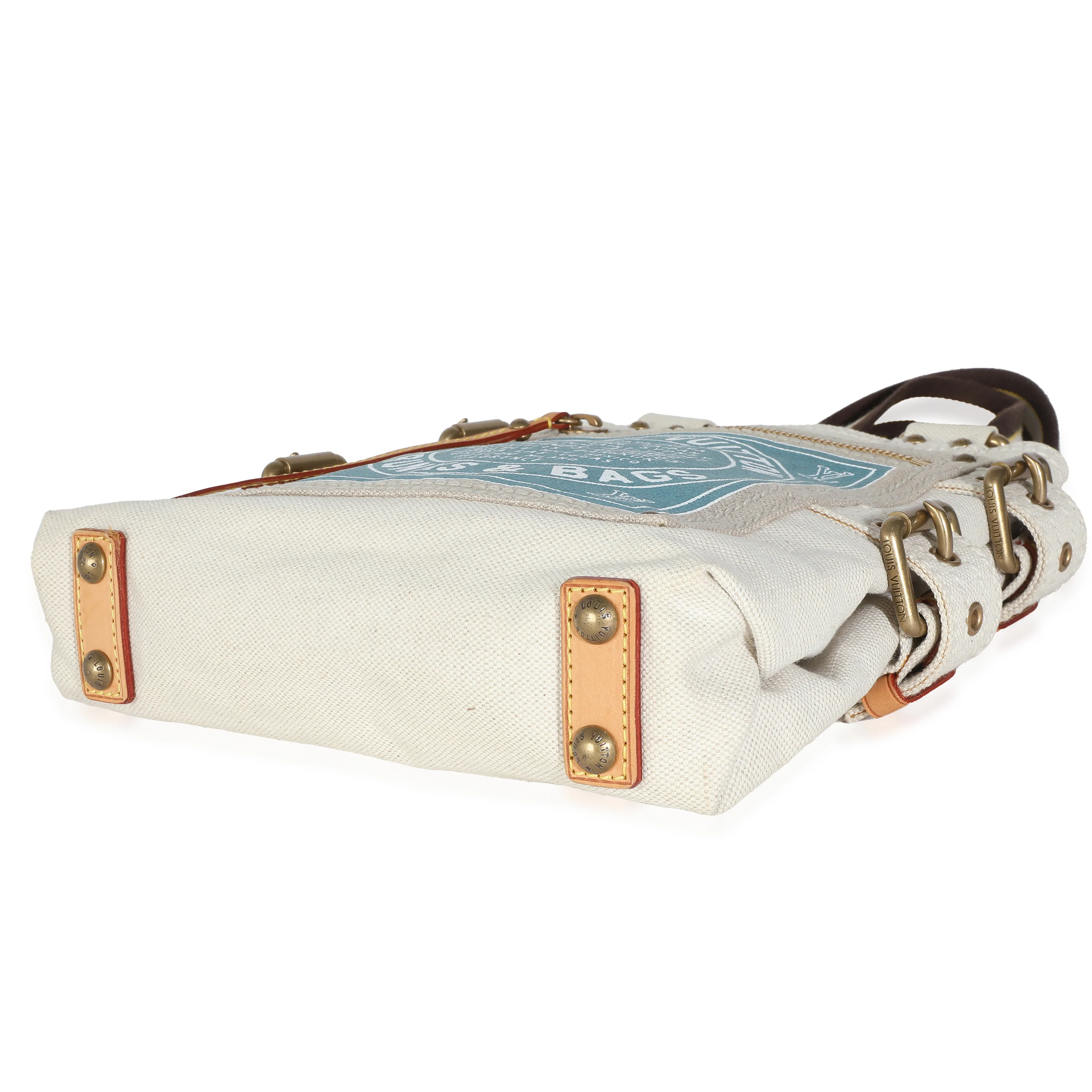 Natural Canvas Globe Shopper Cabas PM - Image 6