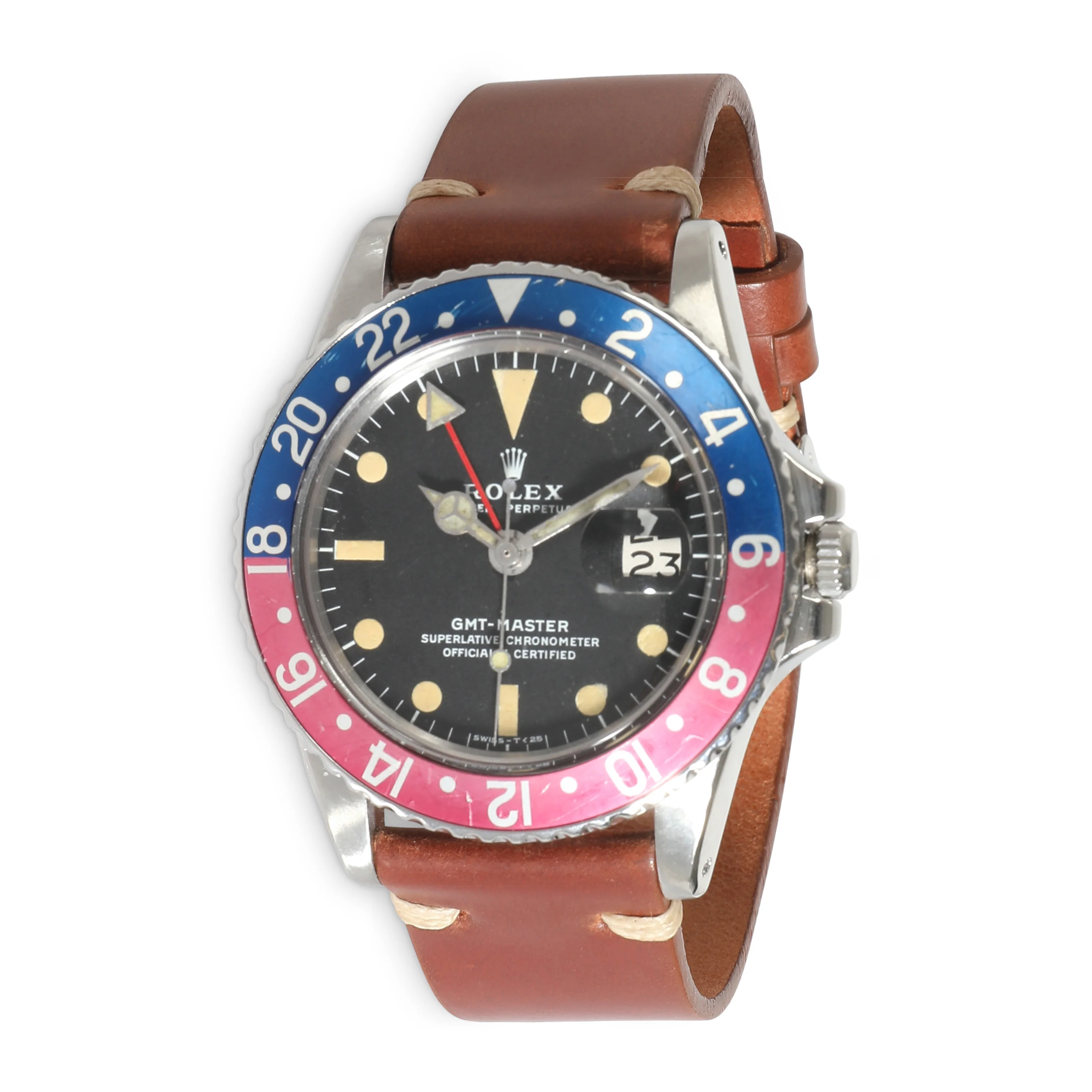 GMT-Master 1675 Mens Watch in Stainless Steel