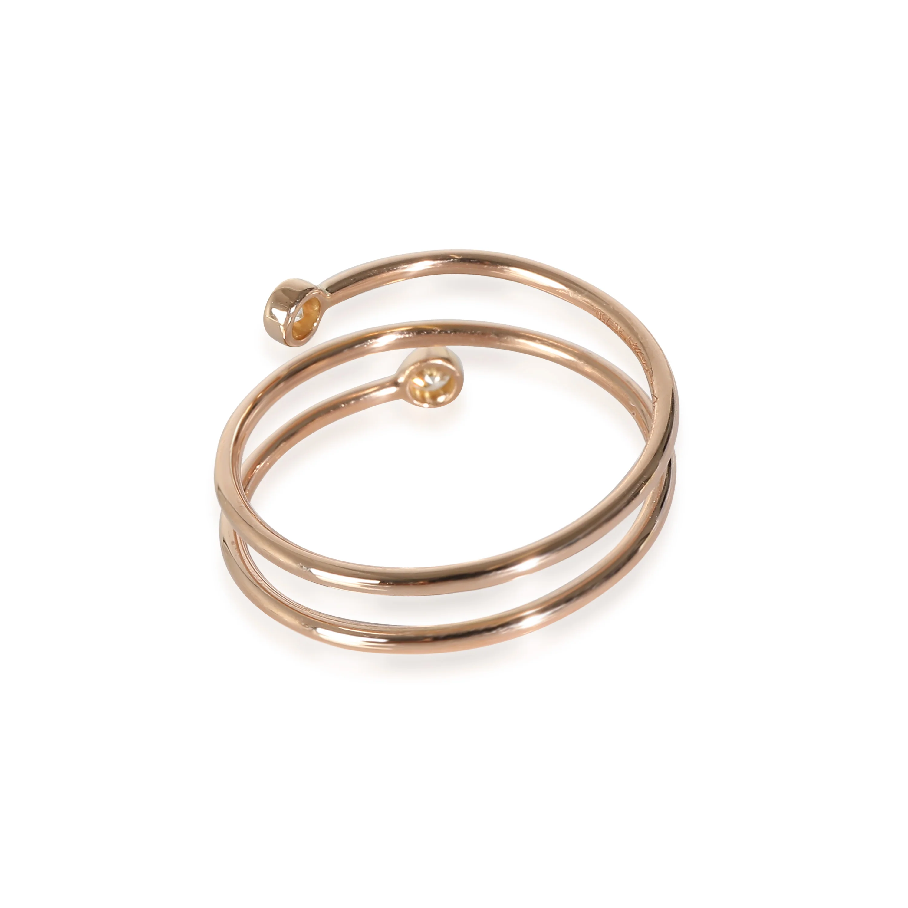 Elsa Peretti Ring in 18K Yellow Gold 0.1 CTW - Image 2