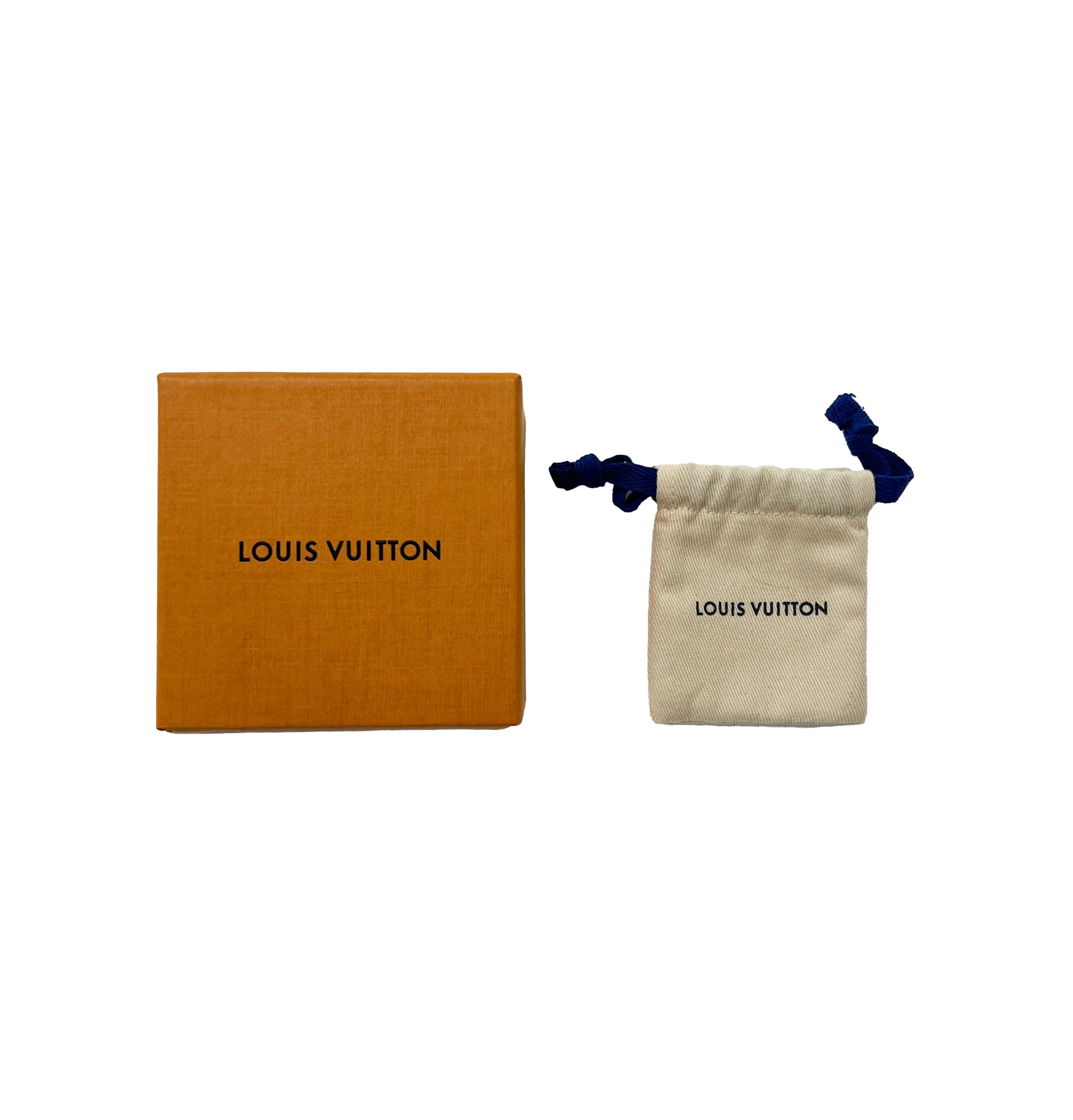 Louis Vuitton Louise Gold Hoop Earrings - Image 4