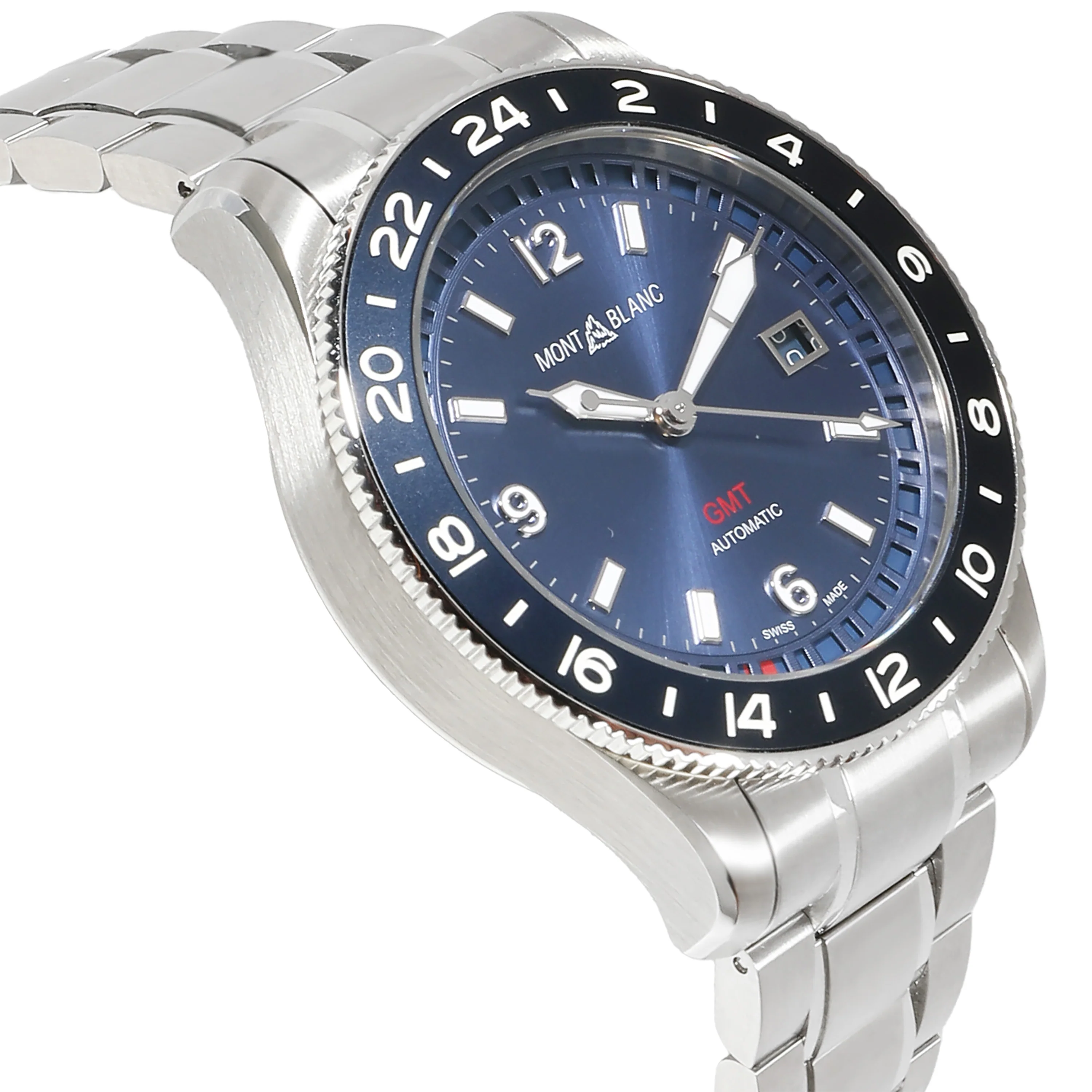1858 GMT 129616 Mens Watch in Stainless Steel and Titanium - Image 2