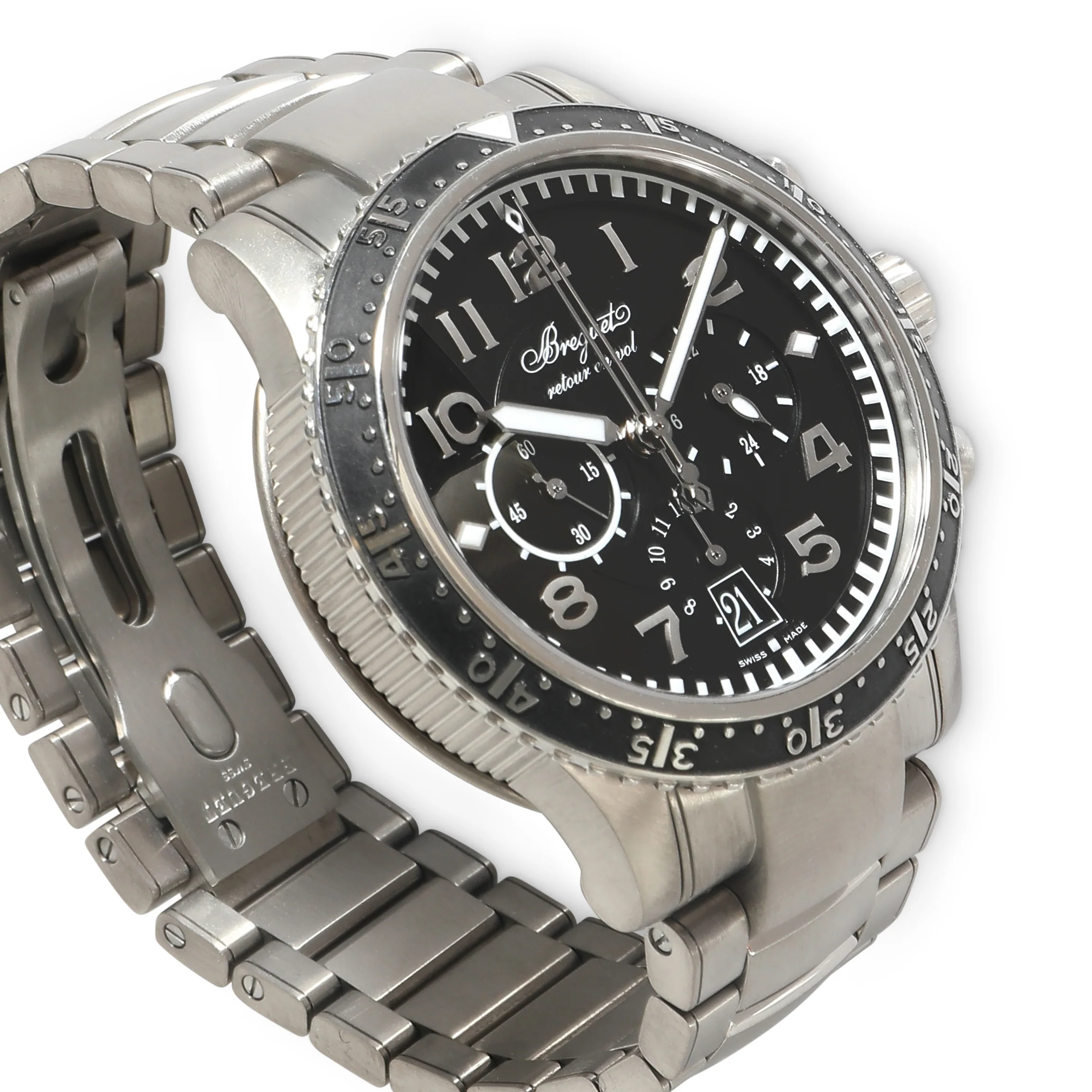 Transatlanique Type XXI 3810TI/H2/TZ9 Mens Watch in Titanium - Image 2