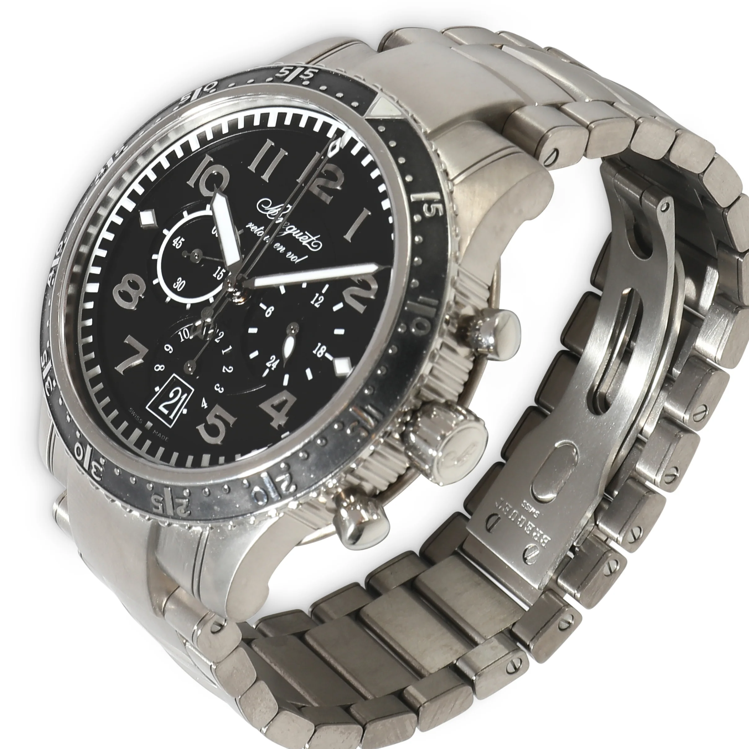Transatlanique Type XXI 3810TI/H2/TZ9 Mens Watch in Titanium - Image 3