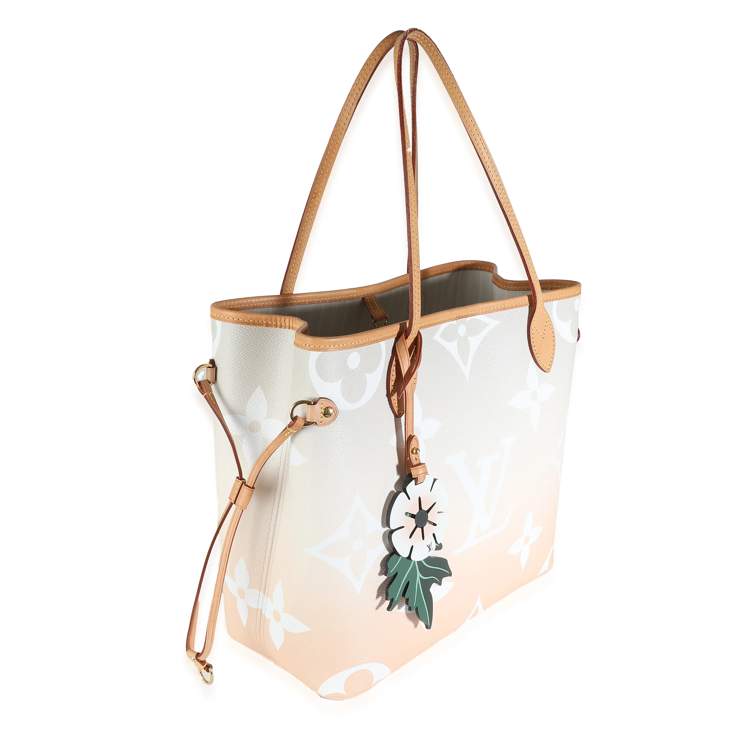 Louis Vuitton Brume Monogram Giant By The Pool Canvas Neverfull MM - Image 3