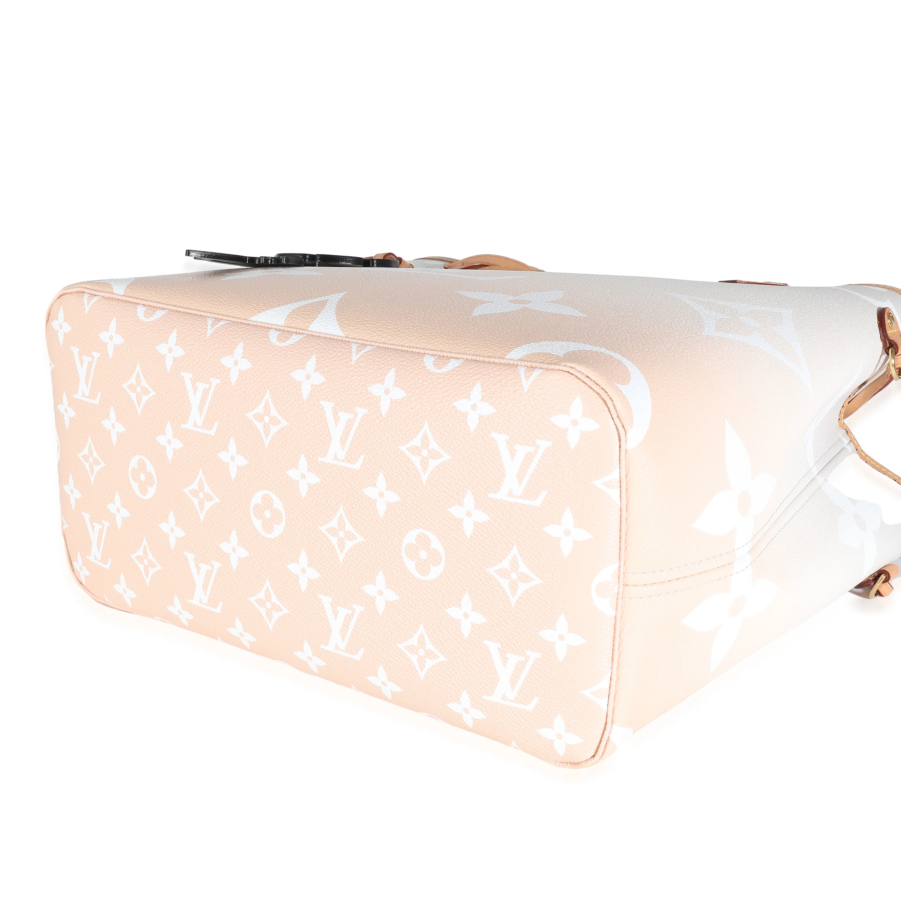 Louis Vuitton Brume Monogram Giant By The Pool Canvas Neverfull MM - Image 5