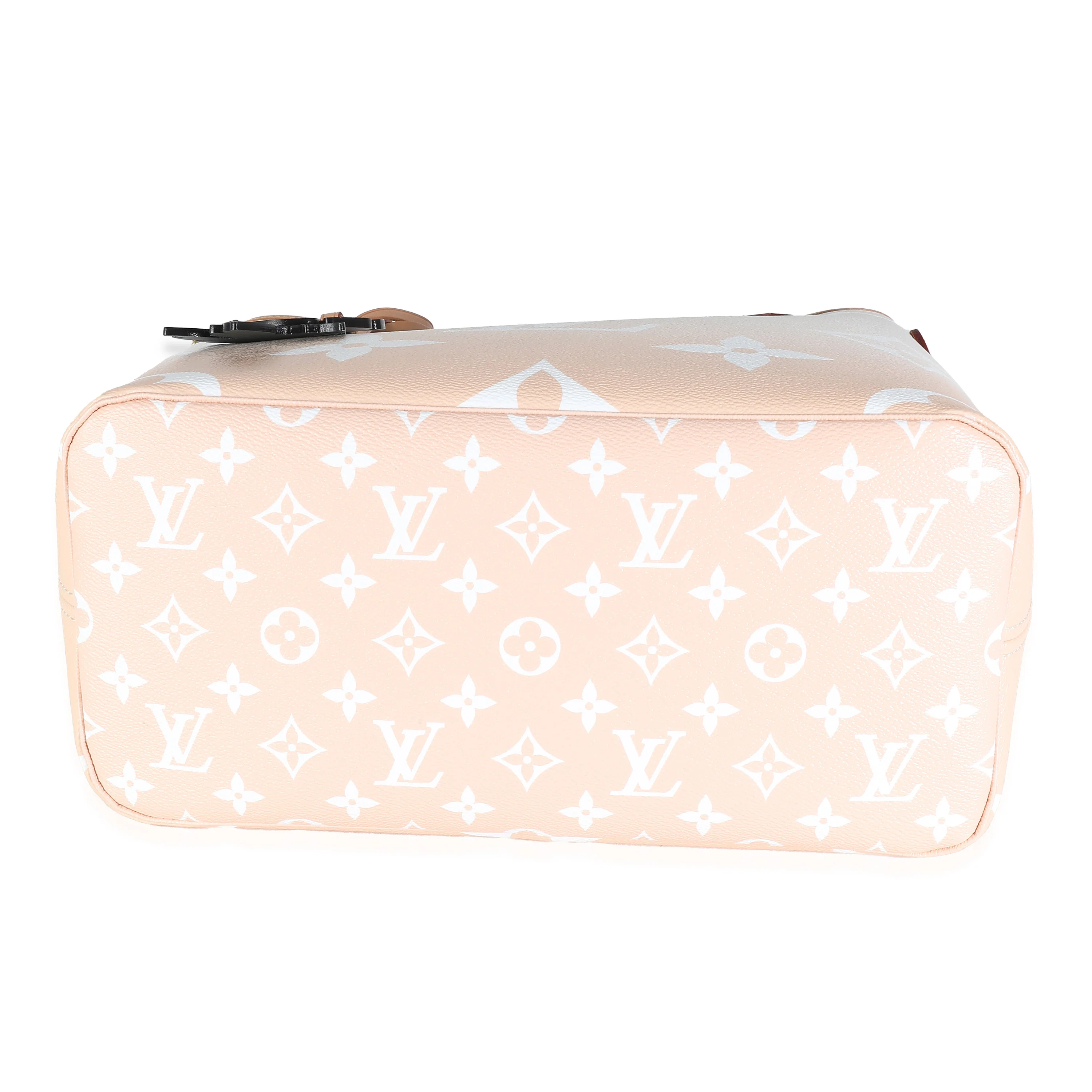 Louis Vuitton Brume Monogram Giant By The Pool Canvas Neverfull MM - Image 6