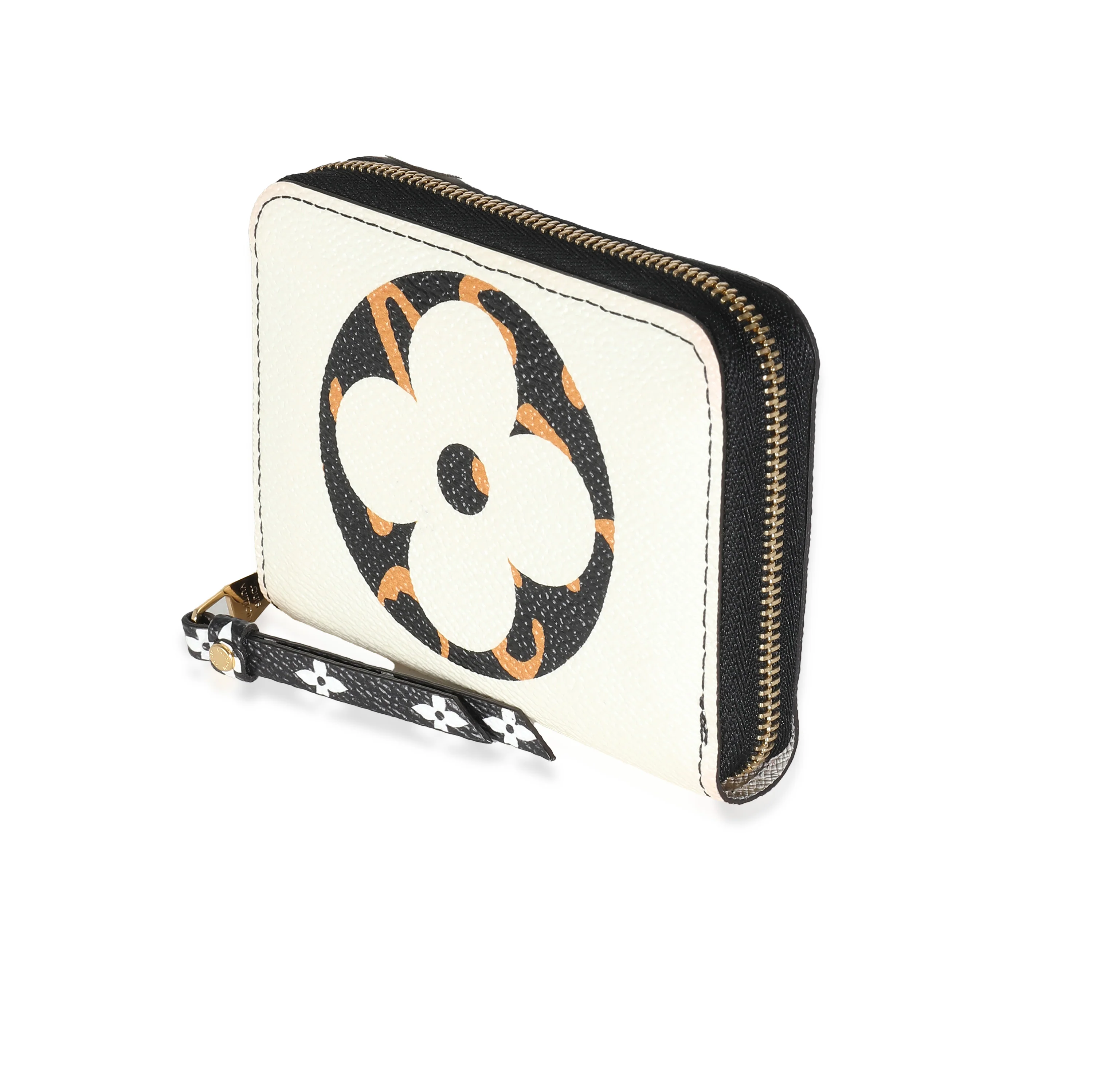 Louis Vuitton Ivory Giant Monogram Canvas Jungle Zippy Coin Purse - Image 2