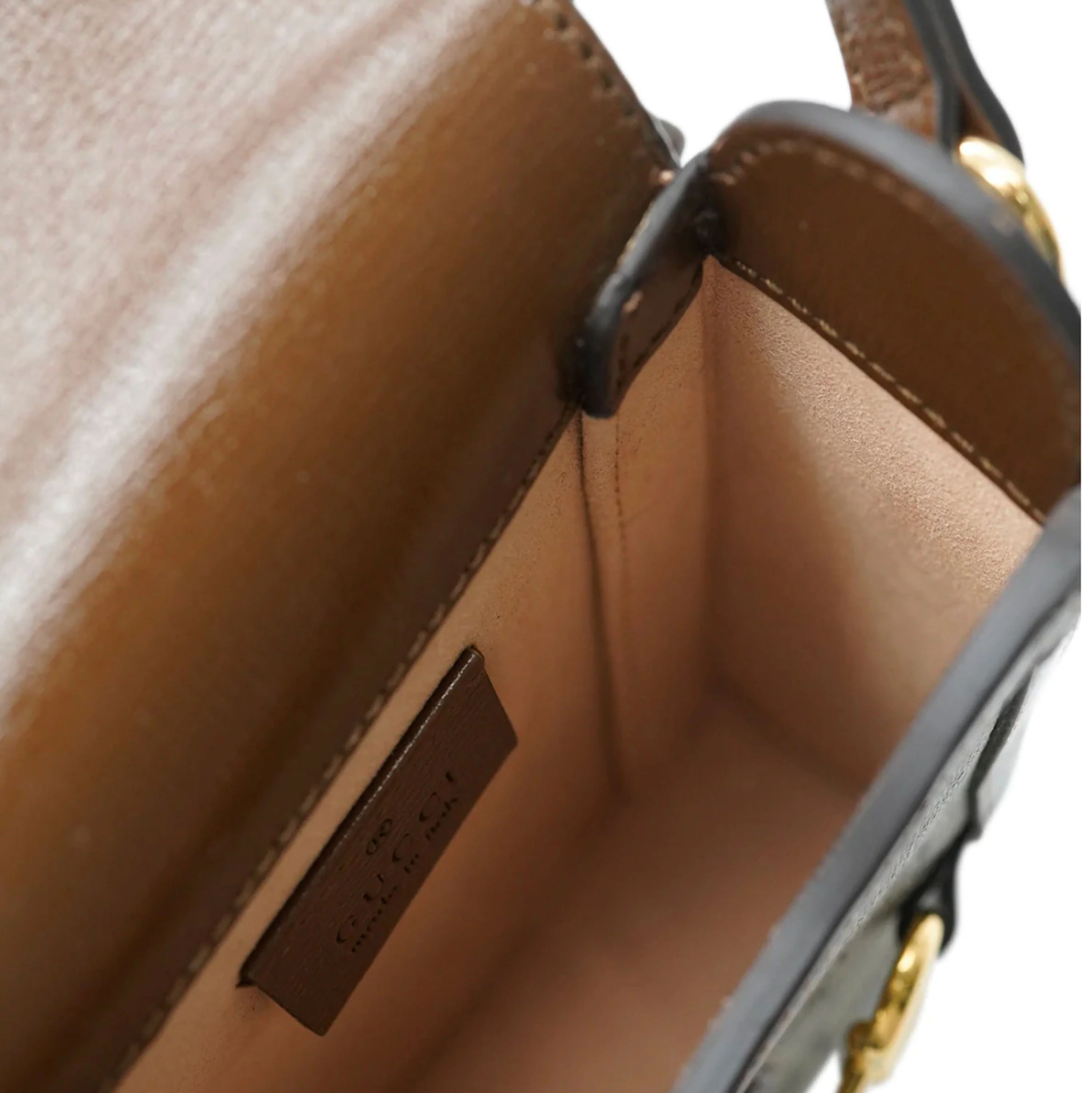 Beige GG Supreme Canvas Mini 1955 Horsebit Bag - Image 7