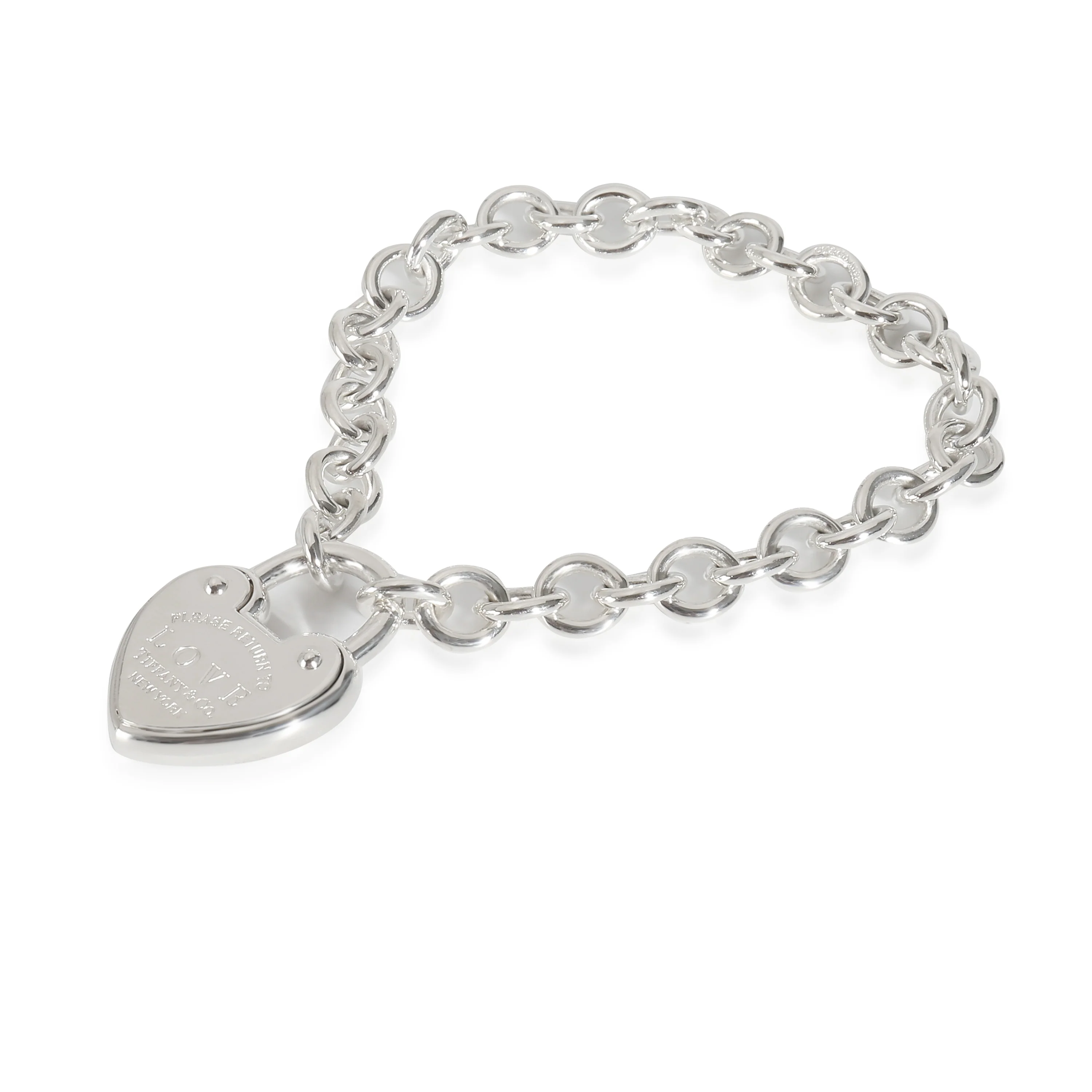 Return To Tiffany Love Lock Bracelet in Sterling Silver - Image 2