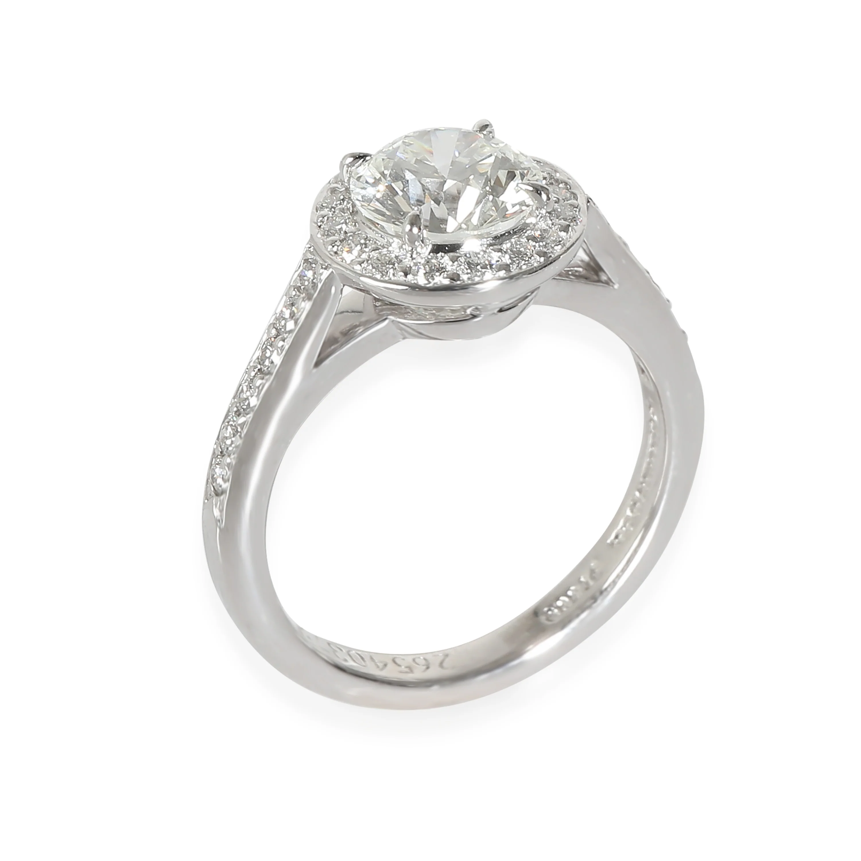 Legacy Engagement Ring in Platinum H VVS2 1.25 CTW - Image 6