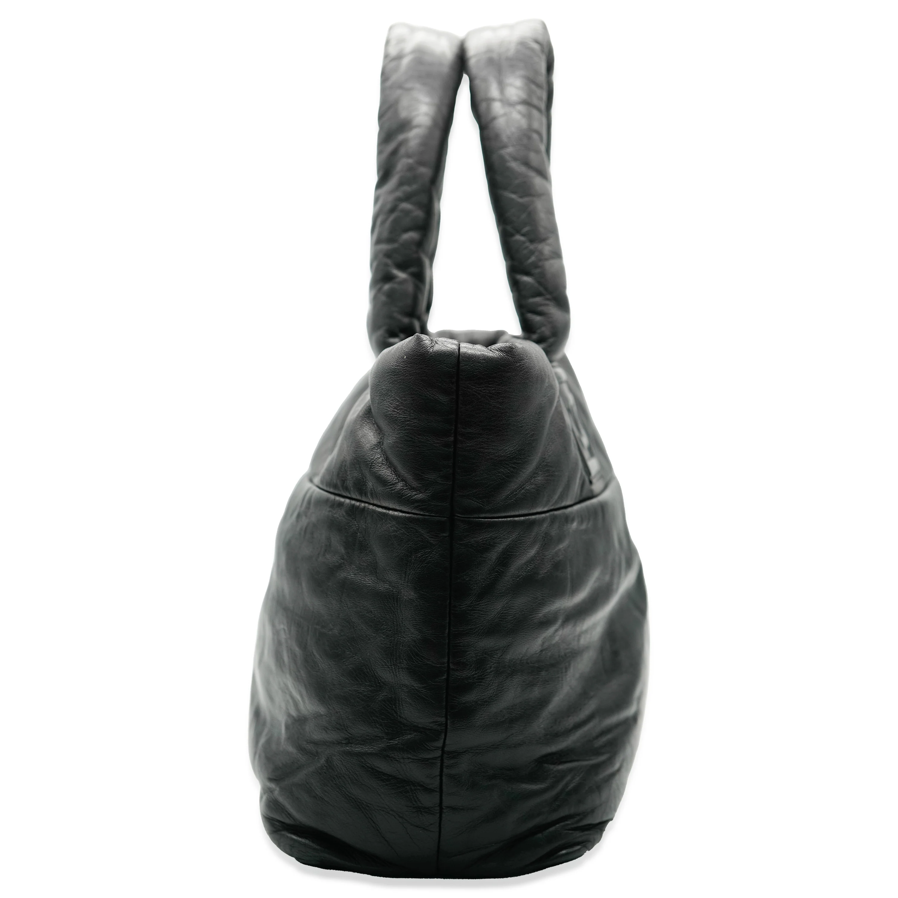 Black Lambskin Small Coco Cocoon Reversible Tote - Image 3