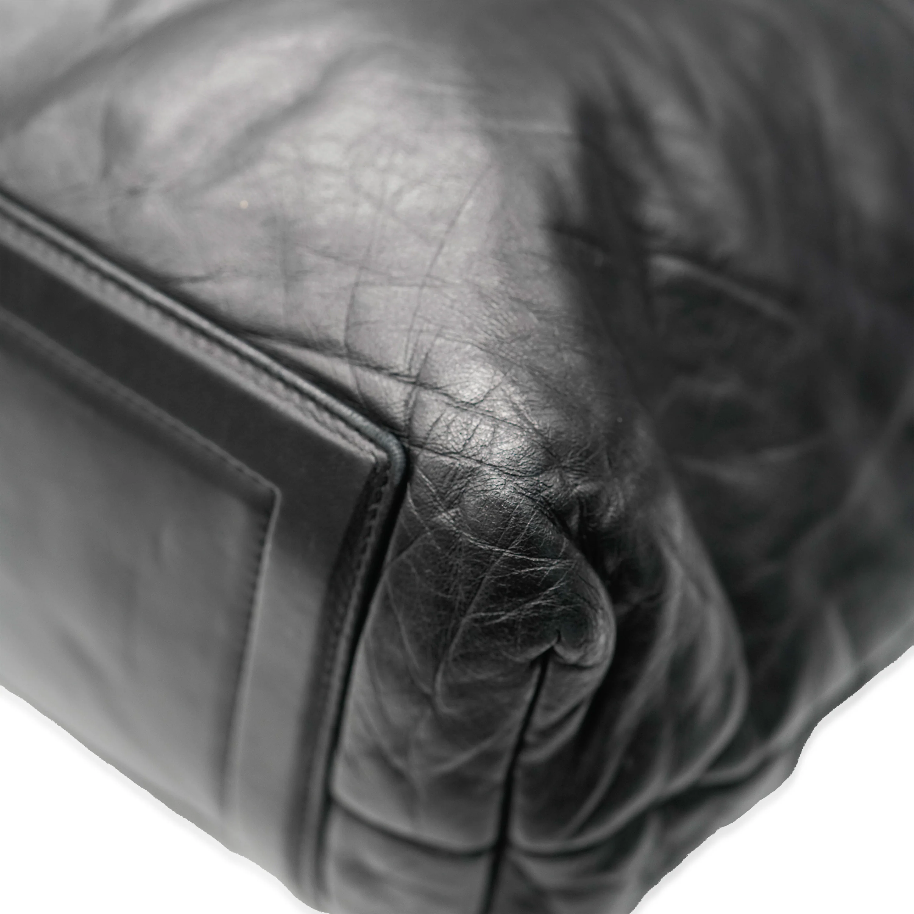 Black Lambskin Small Coco Cocoon Reversible Tote - Image 6