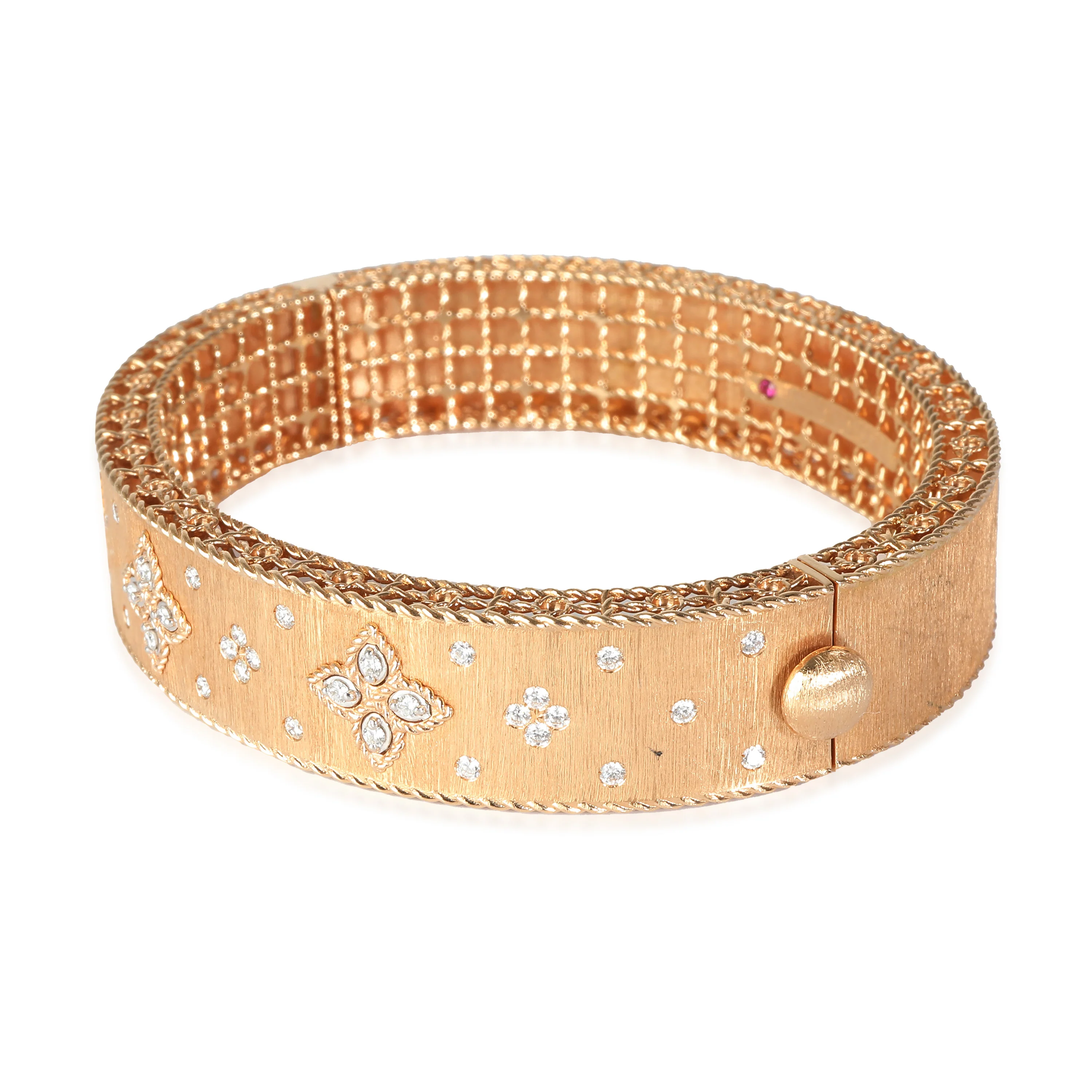 Venetian Princess Bracelet in 18k Rose Gold 0.67 CTW - Image 2