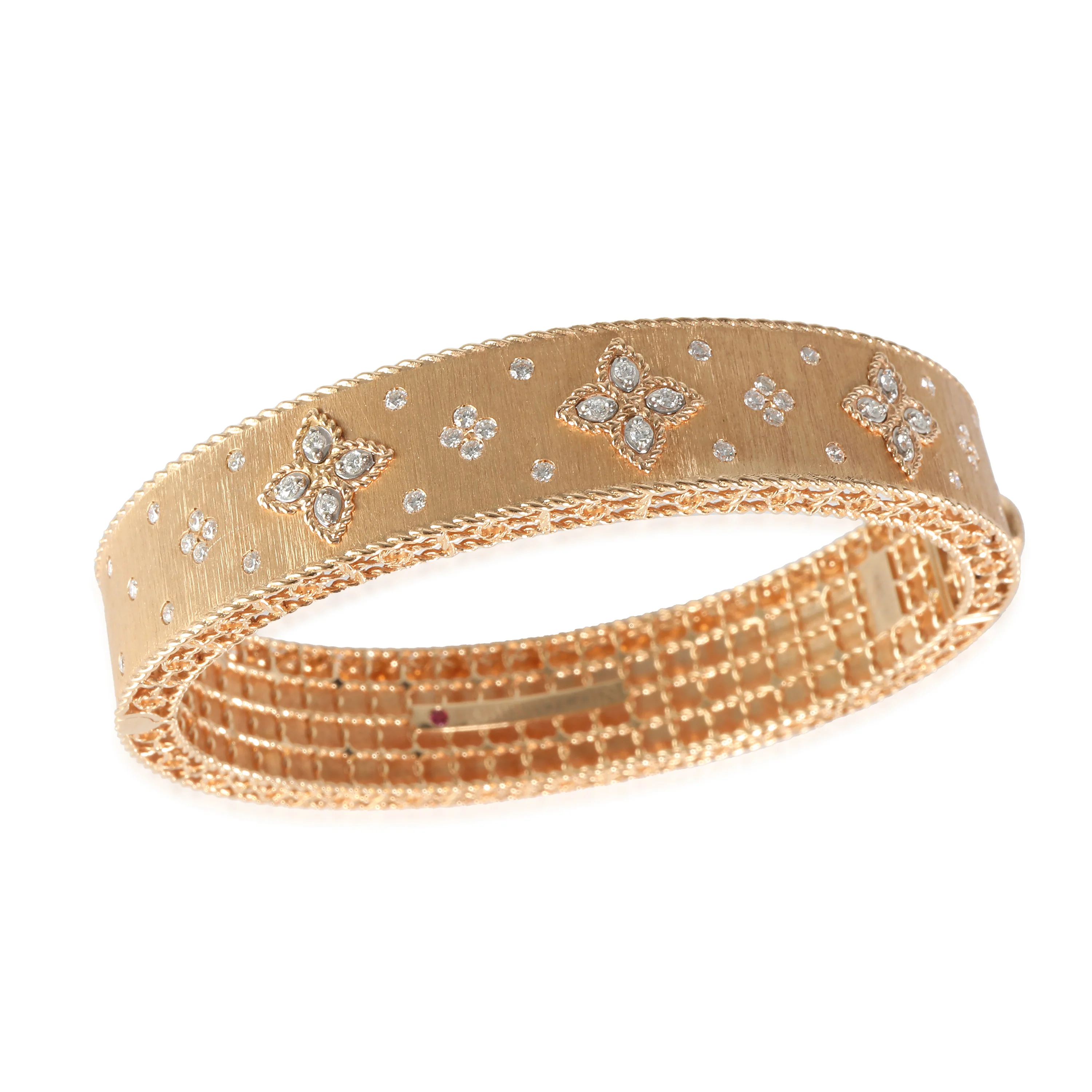 Venetian Princess Bracelet in 18k Rose Gold 0.67 CTW - Image 5