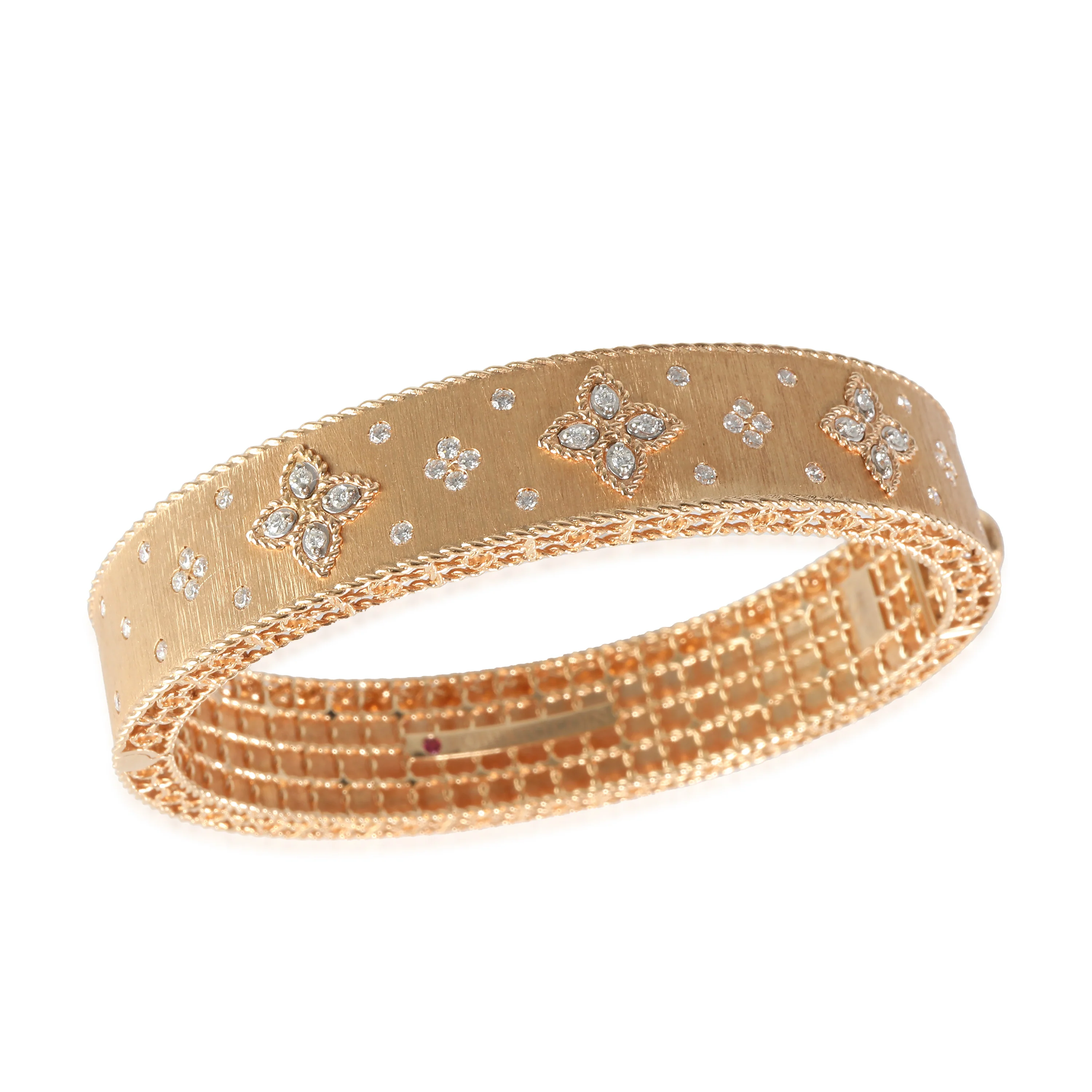 Venetian Princess Bracelet in 18k Rose Gold 0.67 CTW - Image 7
