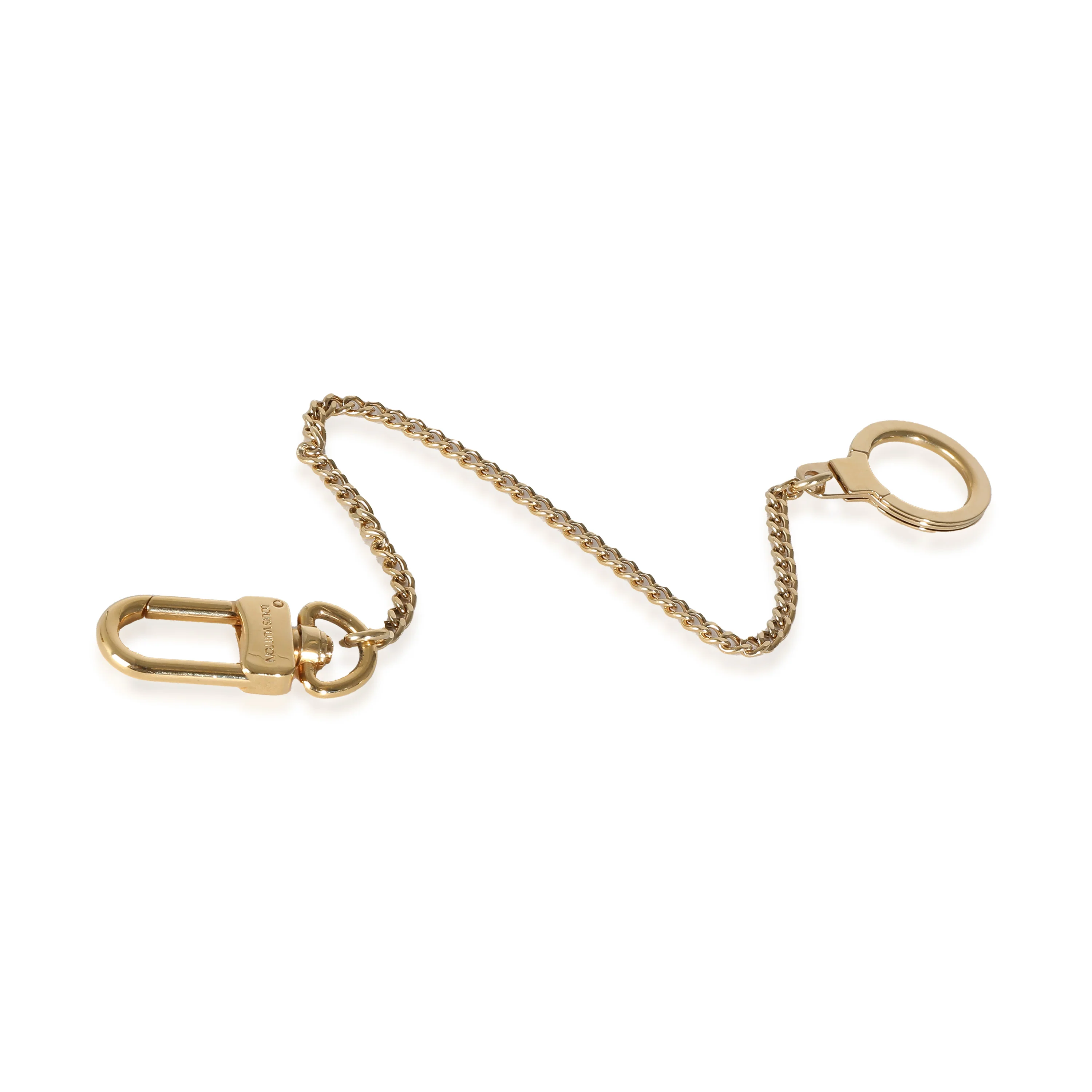 Louis Vuitton Gold Metal Bag Extender Key Chain - Image 3