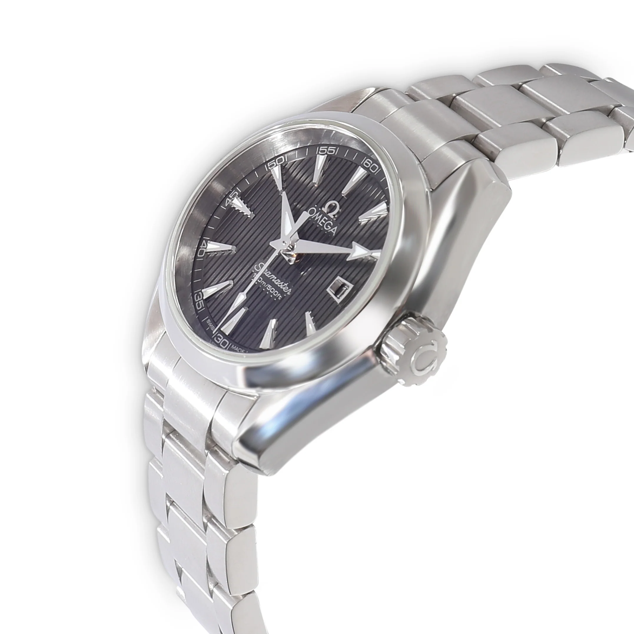 Seamaster Aqua Terra 231.10.30.61.06.001 Womens Watch in Stainless Steel - Image 2