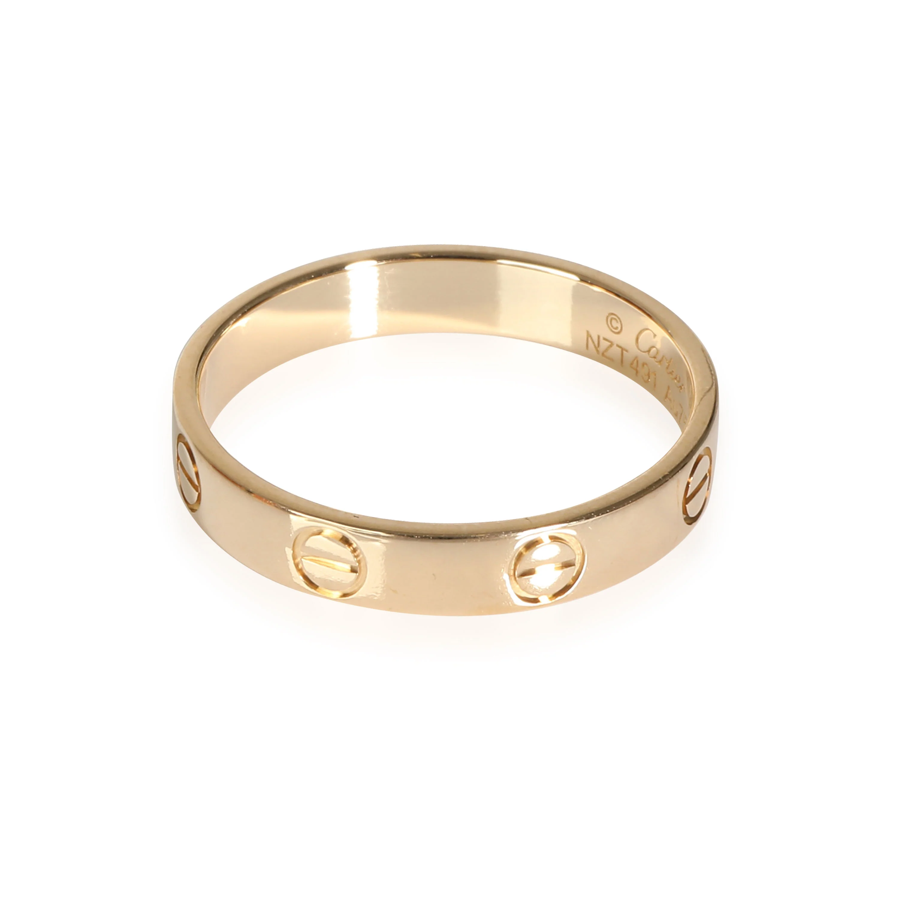 Love Wedding Band (Yellow Gold) - Image 2