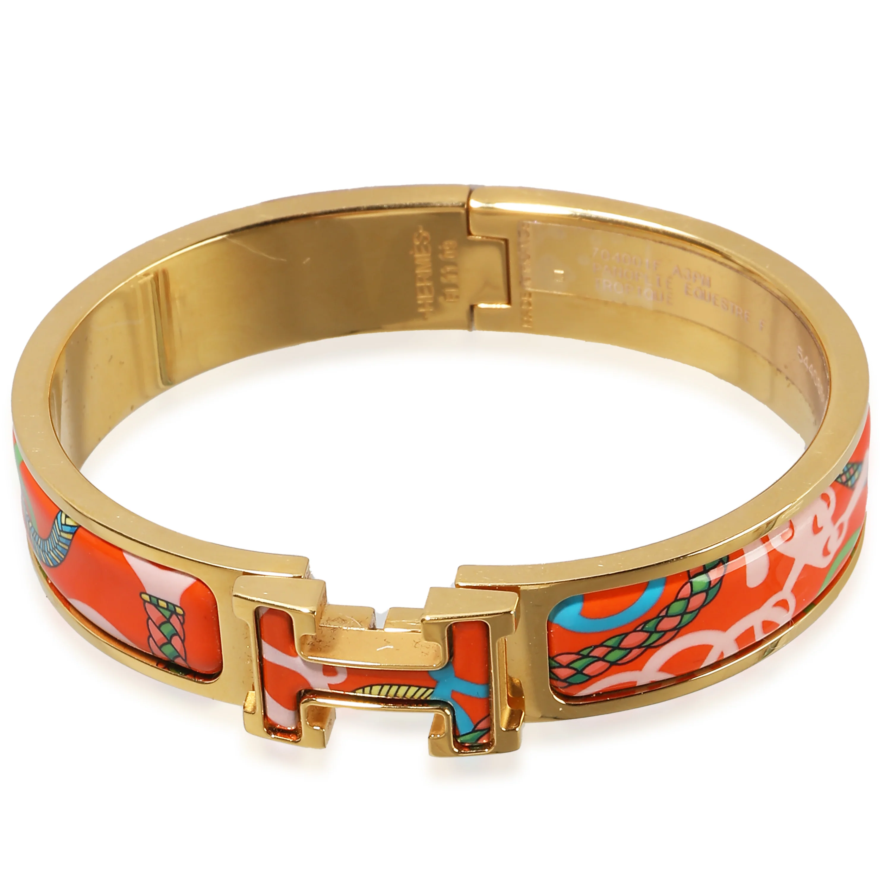 Clic H Bracelet in Panoplie Equestre F Tropique - Image 6