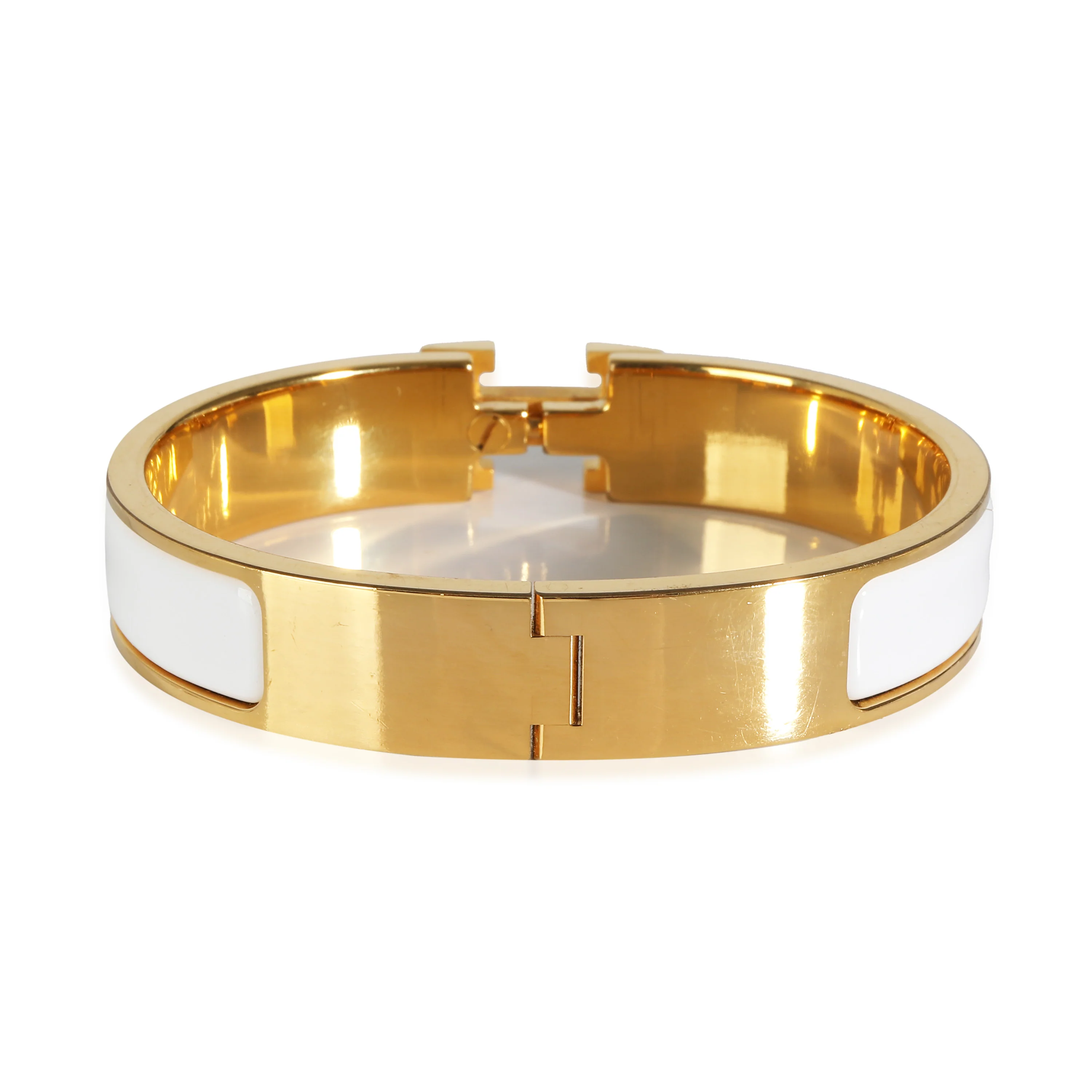 Hermès Clic H Bracelet in Gold Plated - Image 3