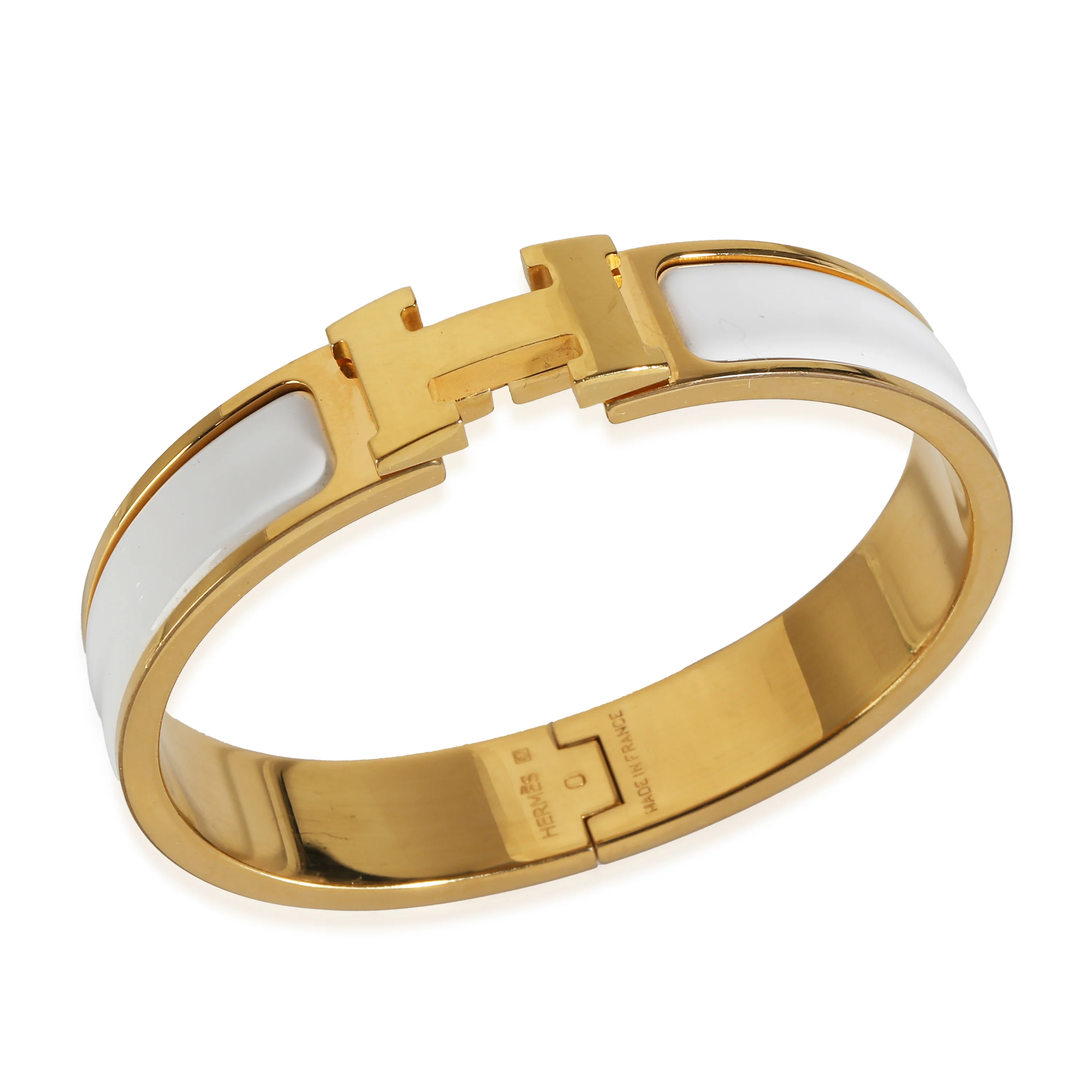 Hermès Clic H Bracelet in Gold Plated - Image 5