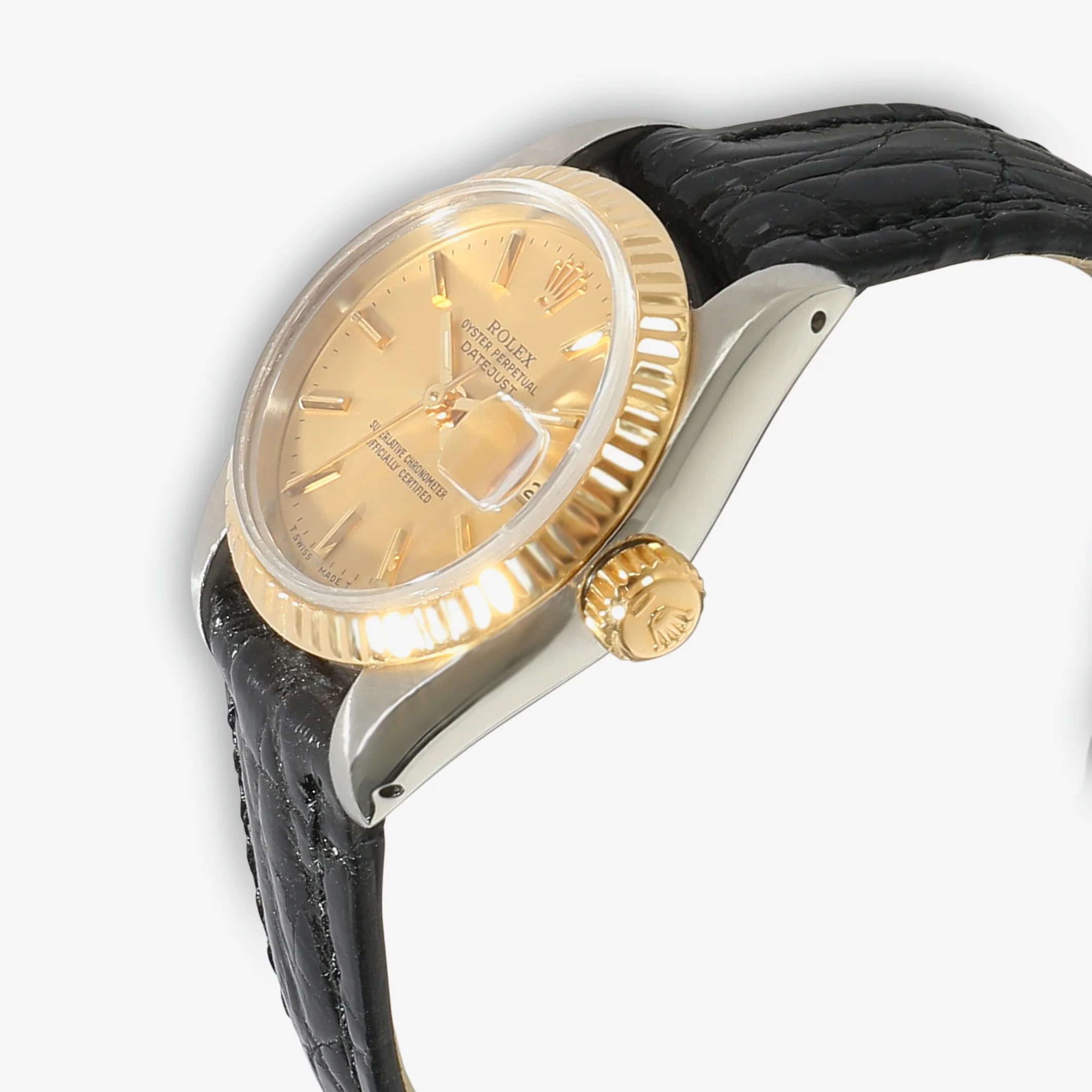 Datejust 69173 Womens Watch in 18K Stainless Steel & Yellow Gold - Image 2