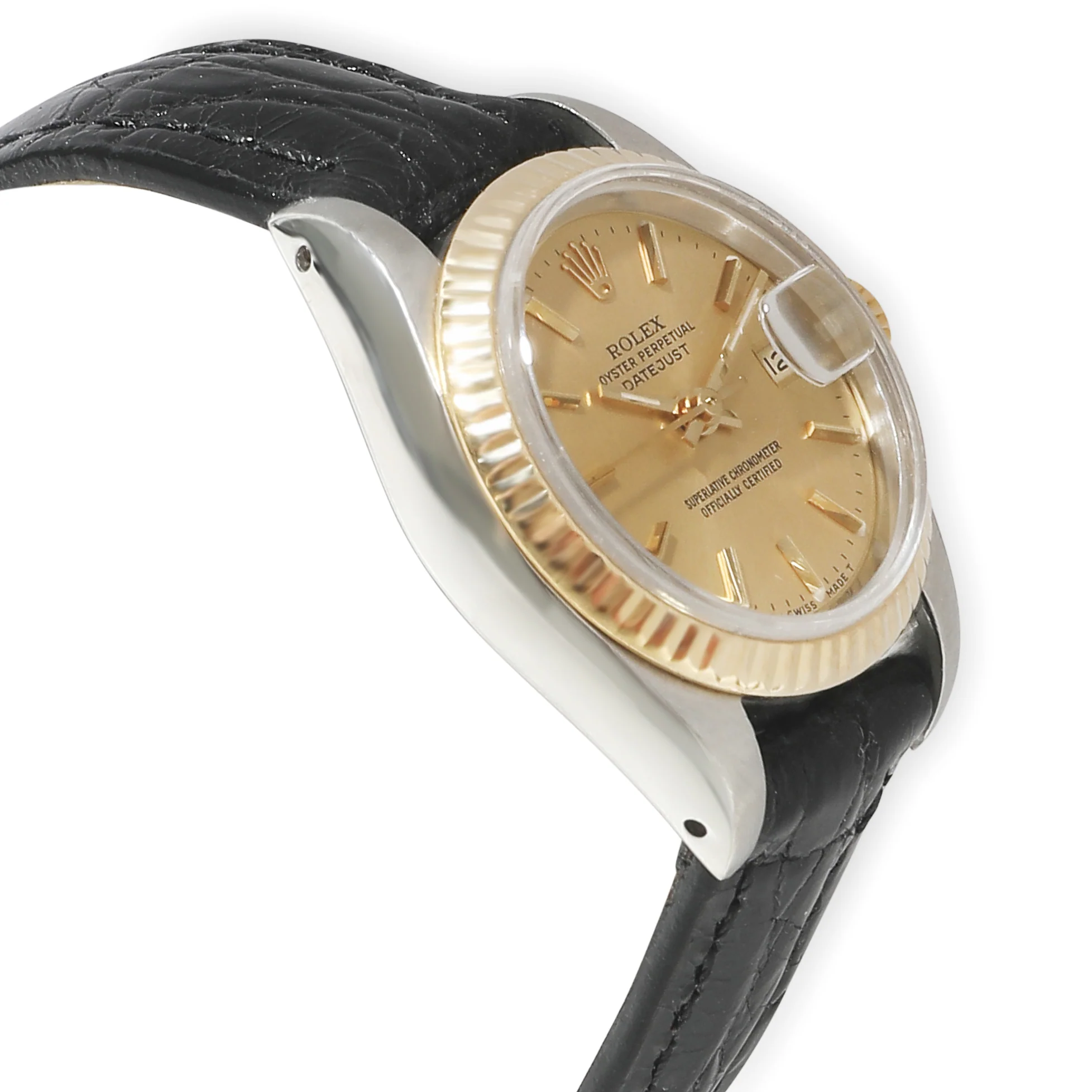 Datejust 69173 Womens Watch in 18K Stainless Steel & Yellow Gold - Image 4