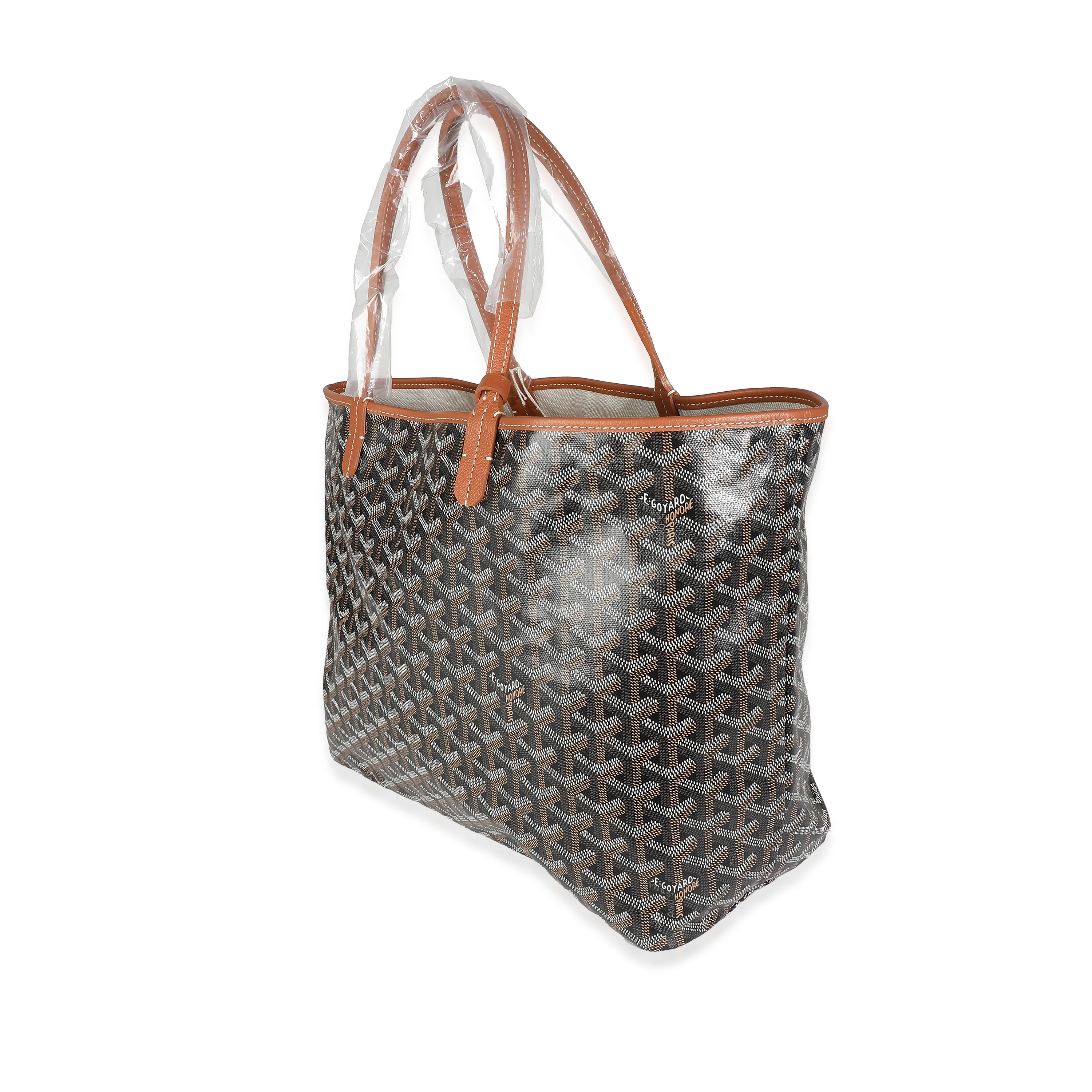 Black Gold Goyardine Canvas Saint Louis PM - Image 2