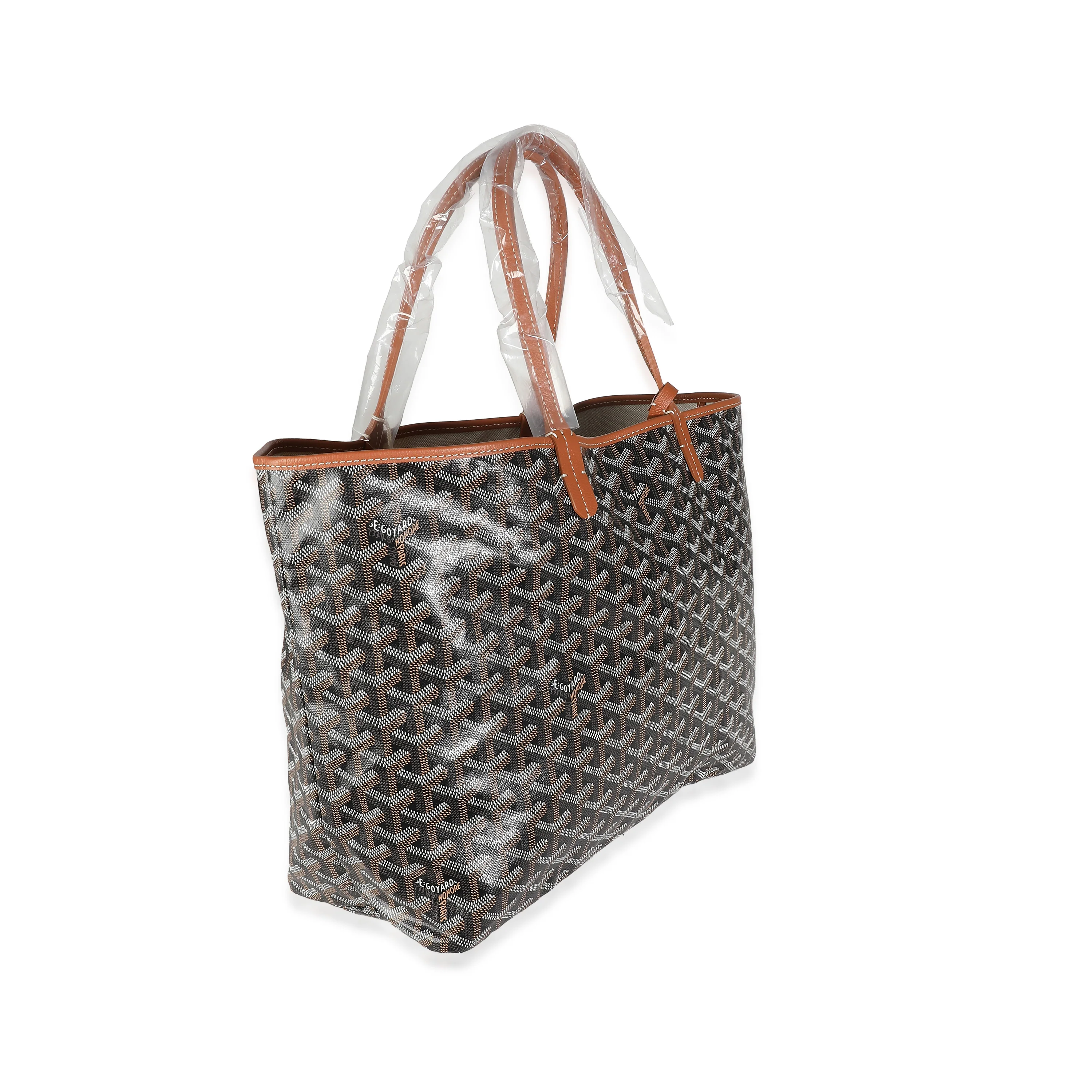 Black Gold Goyardine Canvas Saint Louis PM - Image 3