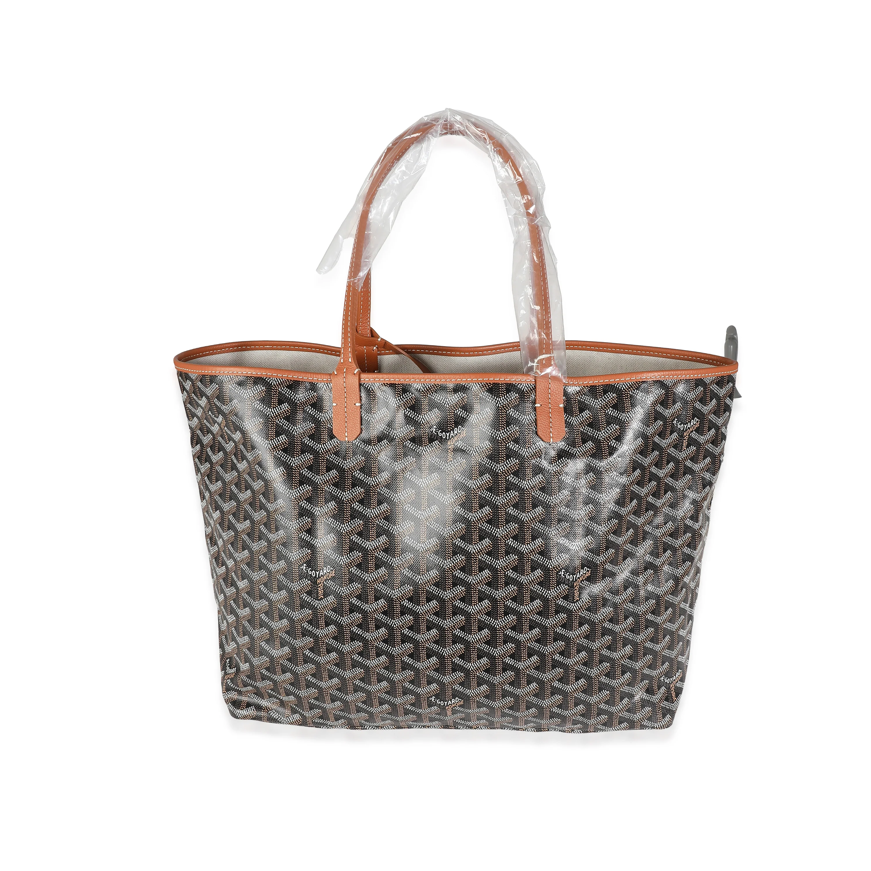 Black Gold Goyardine Canvas Saint Louis PM - Image 4