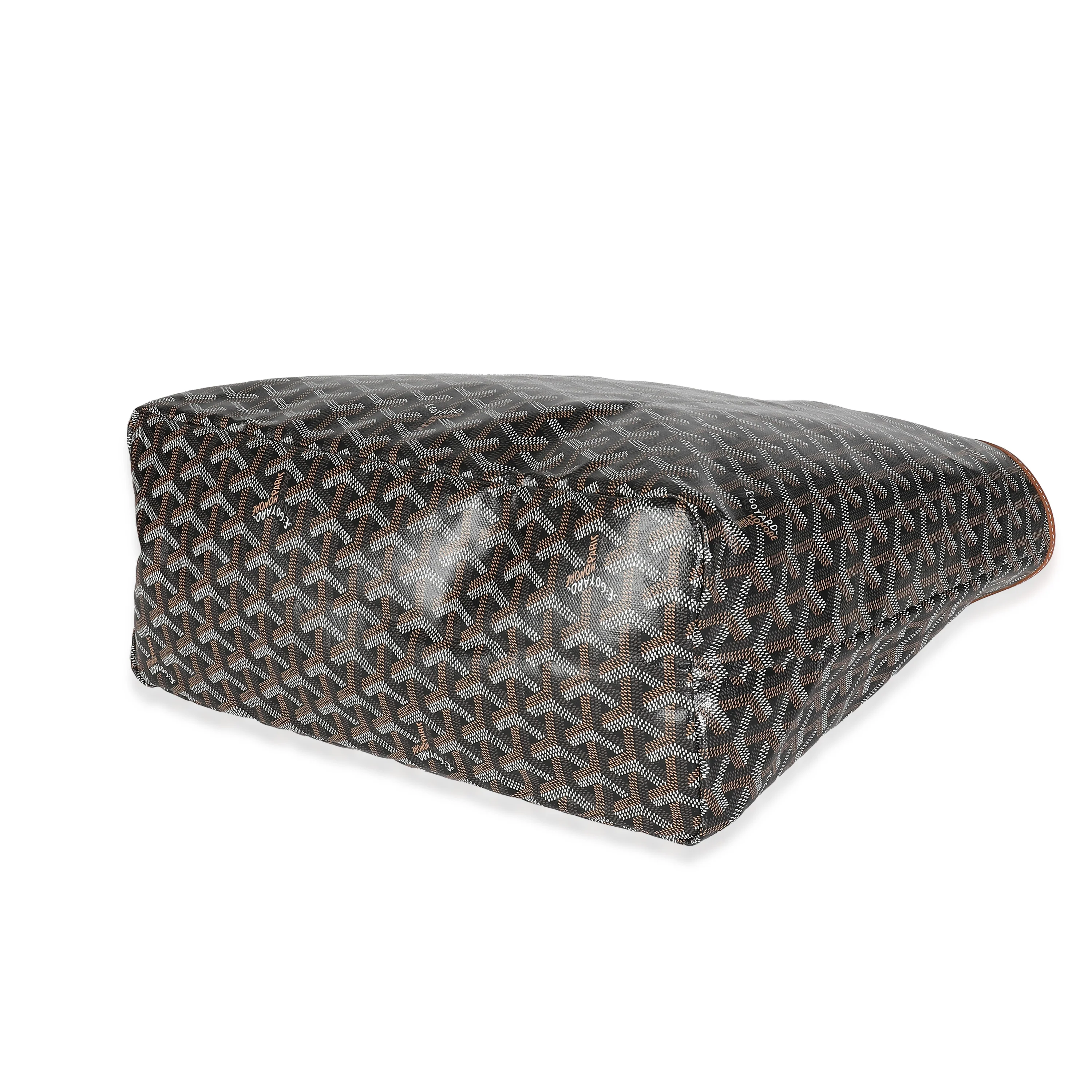 Black Gold Goyardine Canvas Saint Louis PM - Image 5