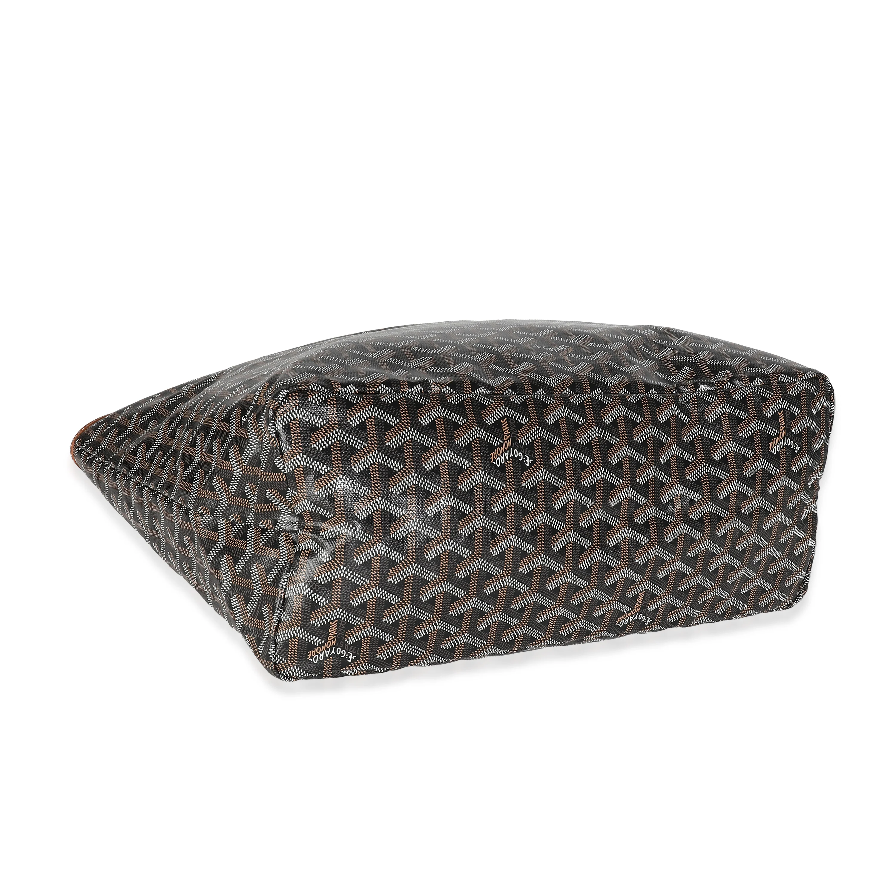 Black Gold Goyardine Canvas Saint Louis PM - Image 7