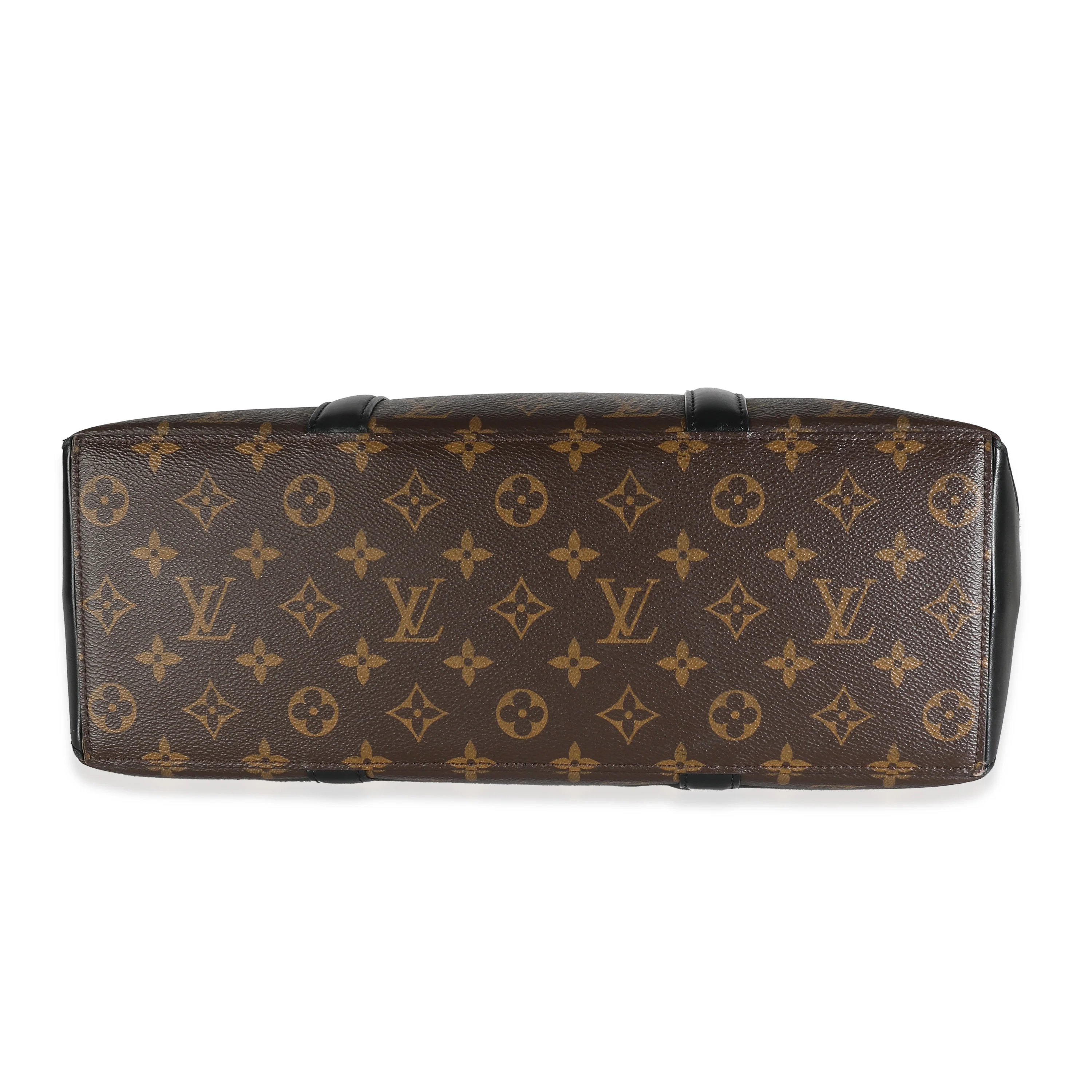 Louis Vuitton Monogram Macassar Canvas Weekend Tote - Image 4