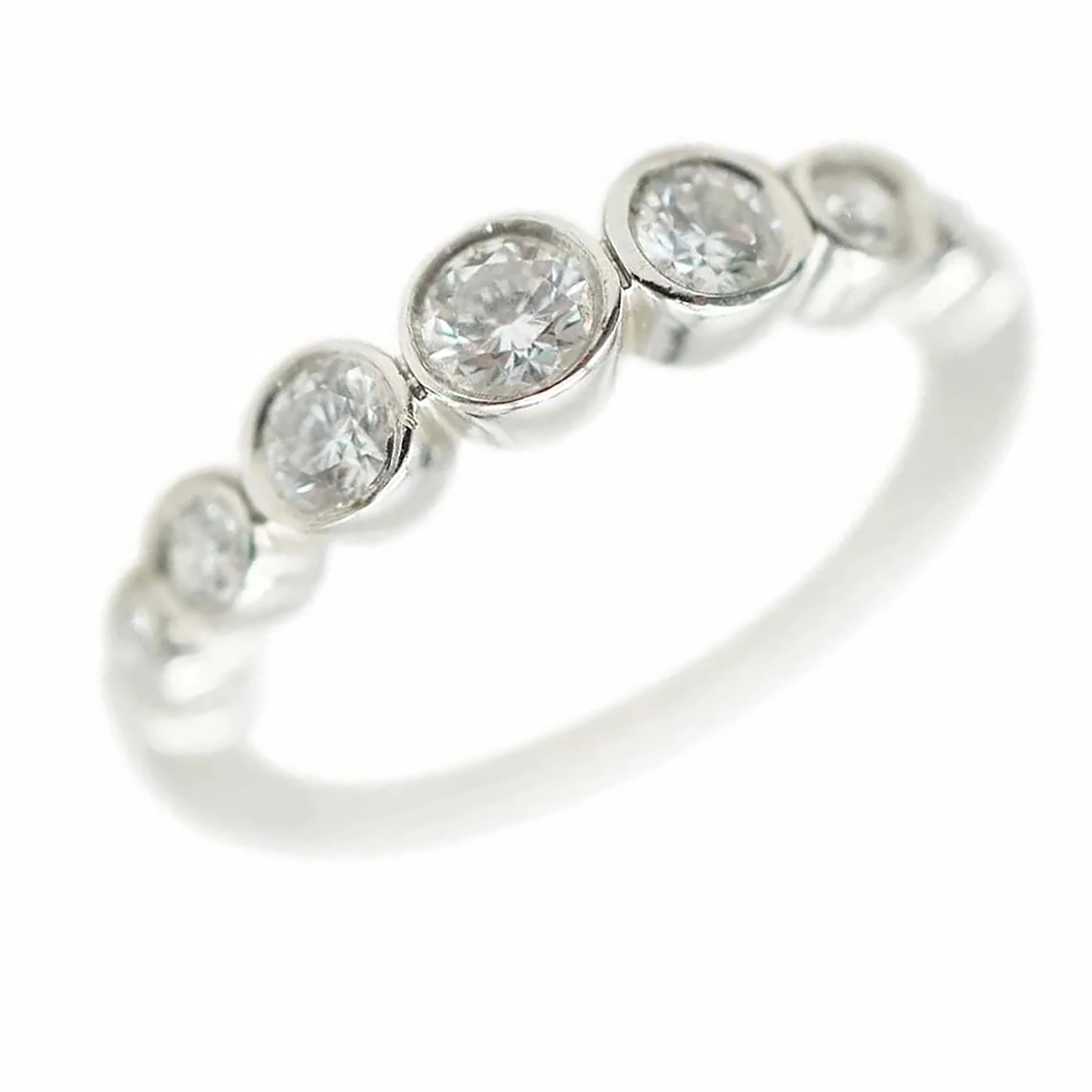 Jazz Diamond Band in Platinum - Image 2
