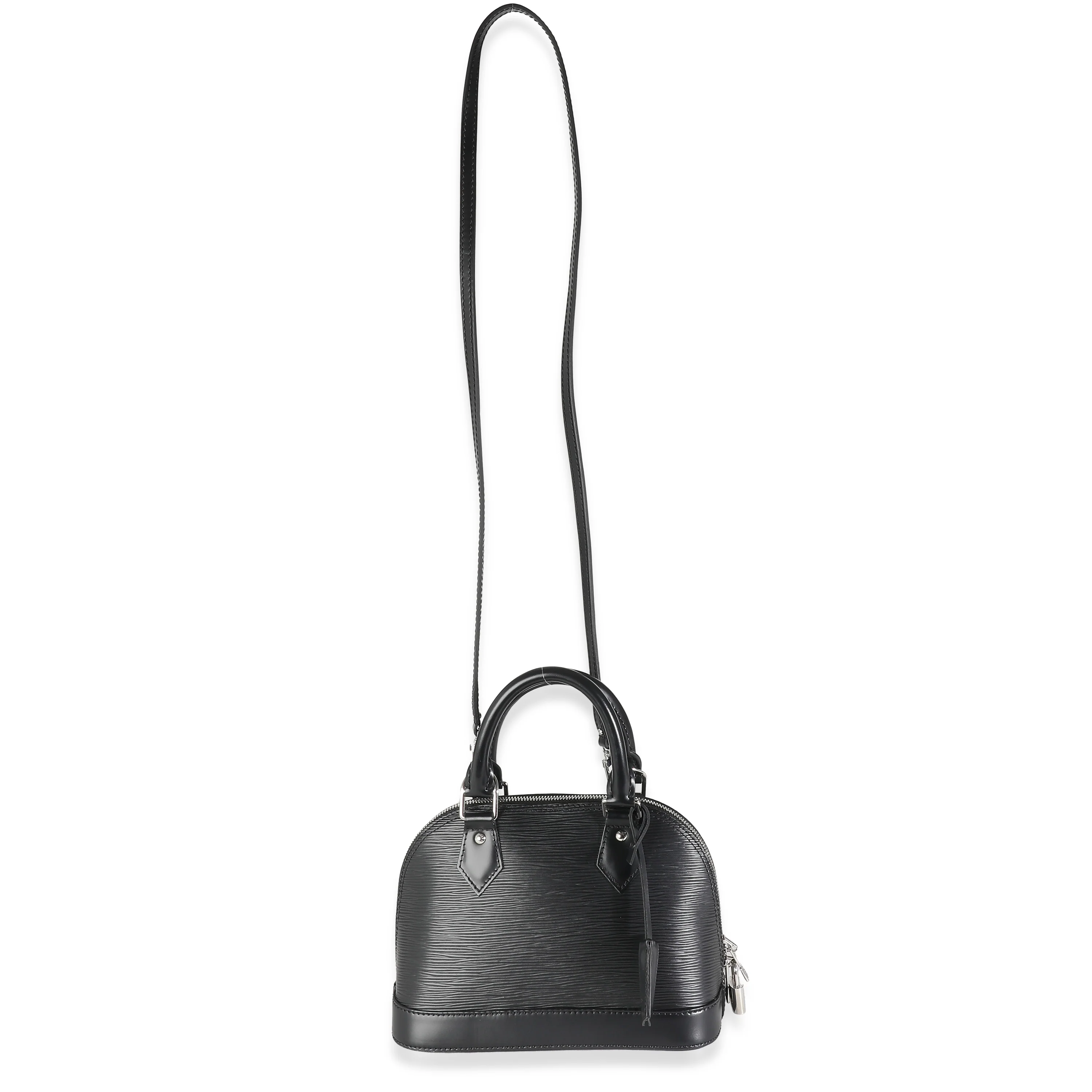 Louis Vuitton Black Epi Alma BB - Image 3
