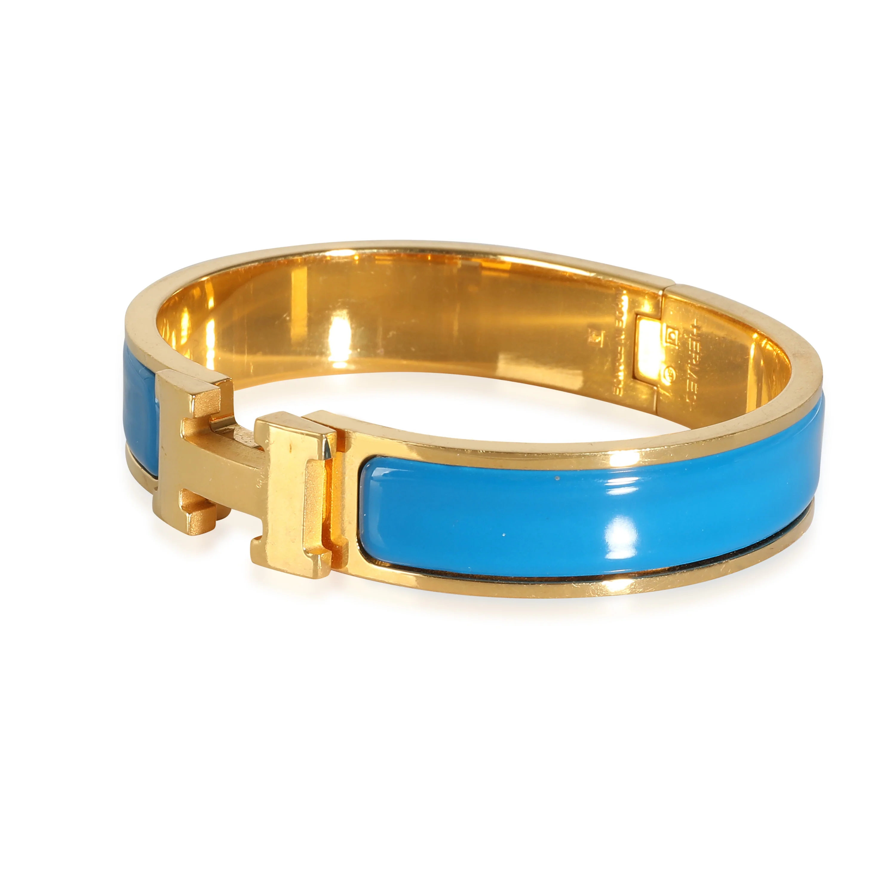 Clic H Bracelet in Bleu Cielo - Image 2