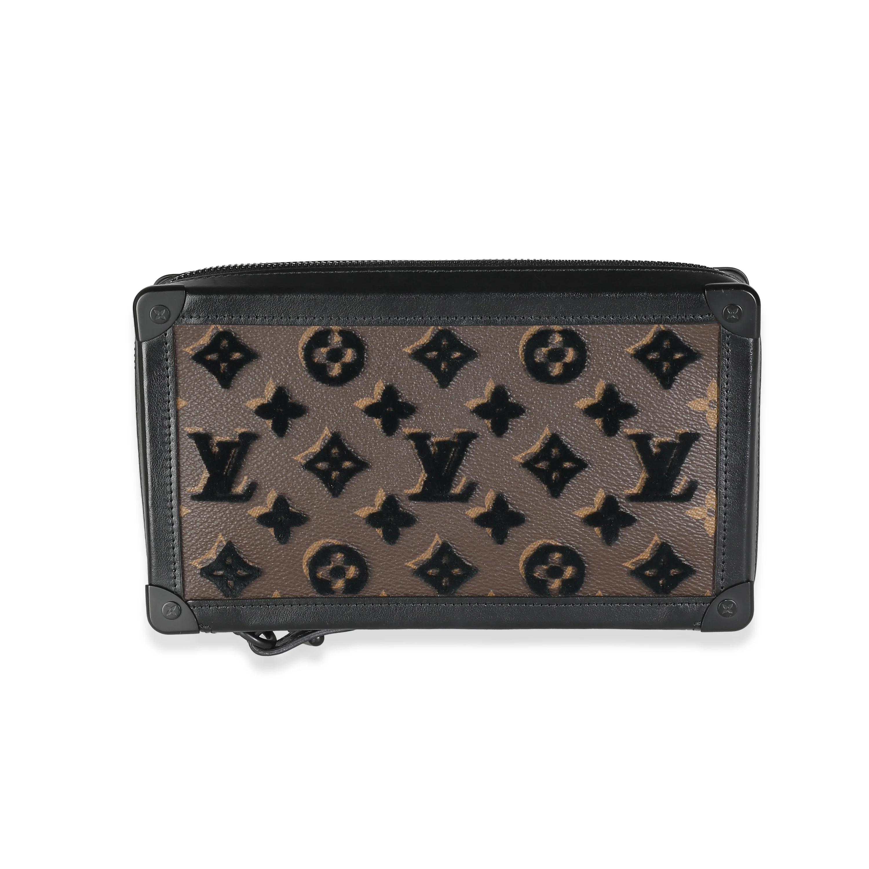 Tuffetage Monogram Canvas Soft Trunk Clutch - Image 4