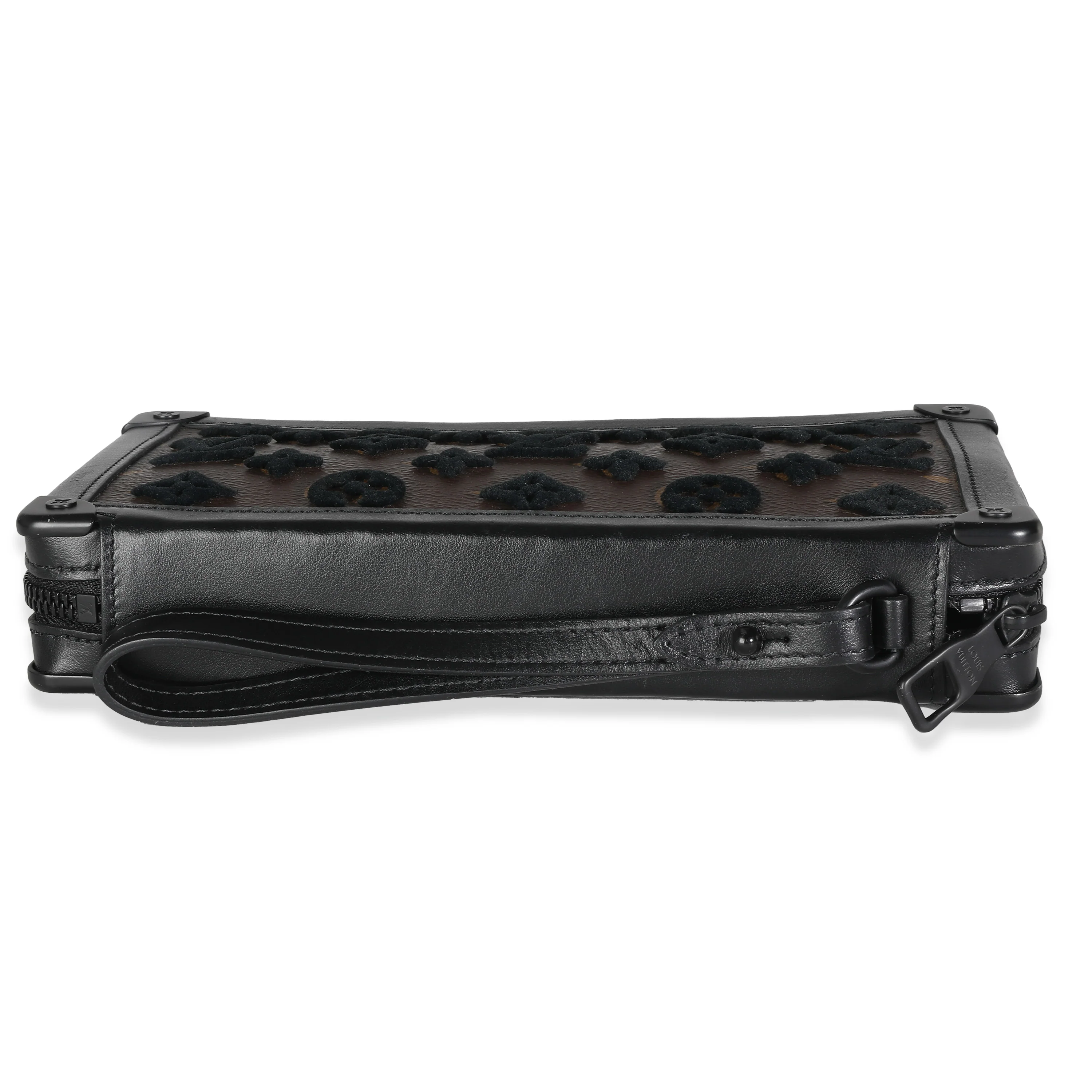 Tuffetage Monogram Canvas Soft Trunk Clutch - Image 5