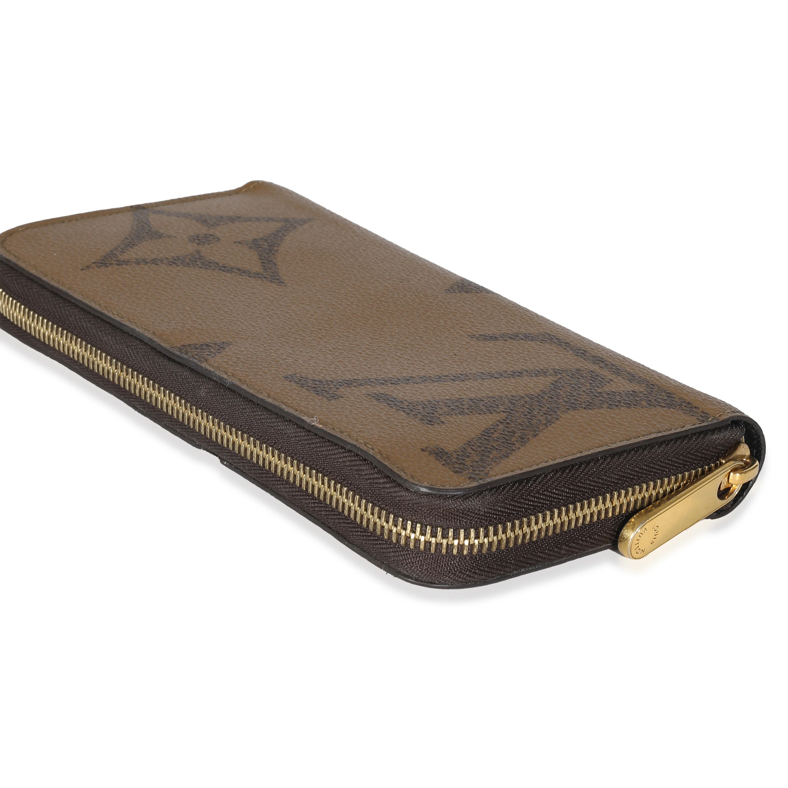 Reverse Monogram Canvas Giant Zippy Wallet - Image 6