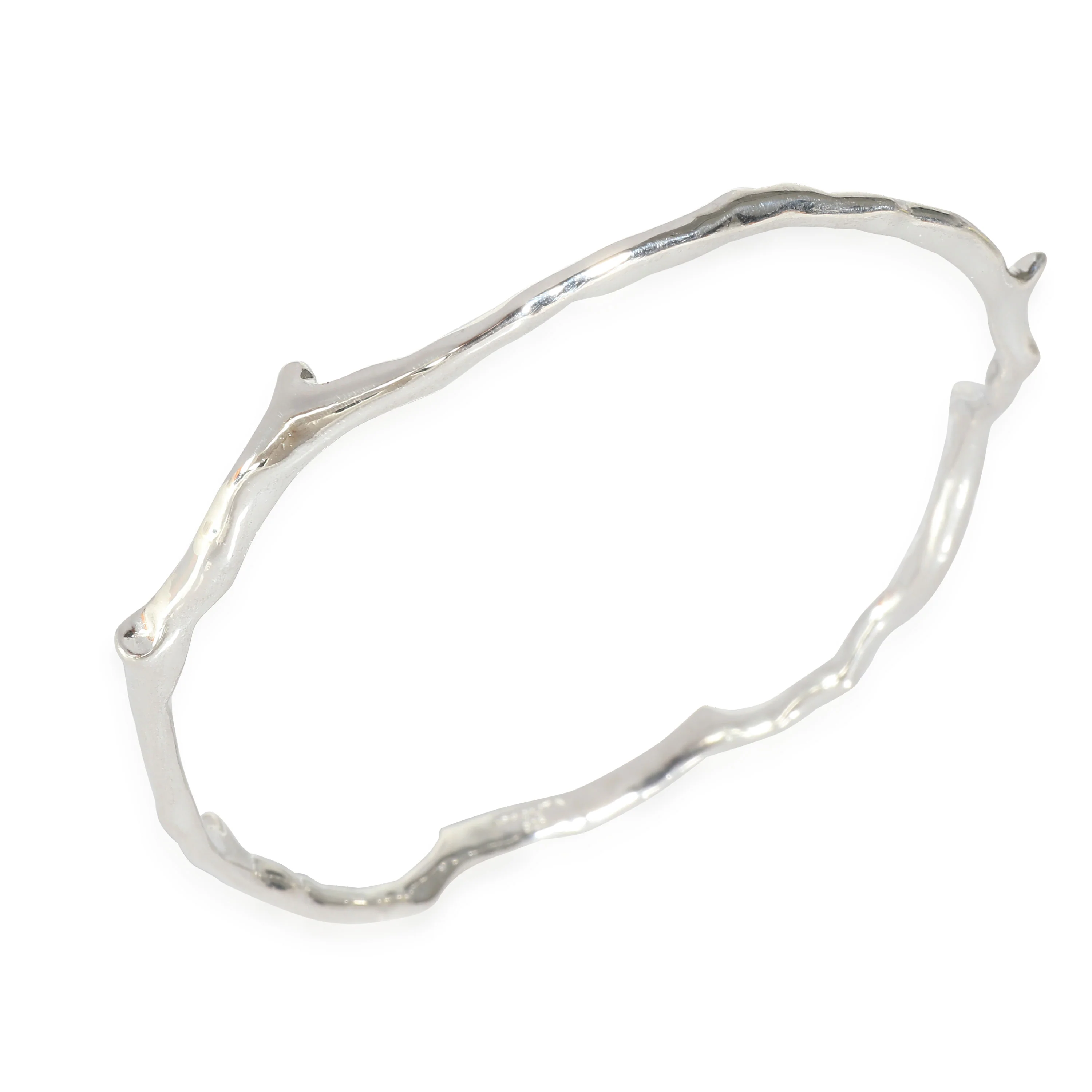 Classico Branch Bangle Bracelet in Sterling Silver - Image 5