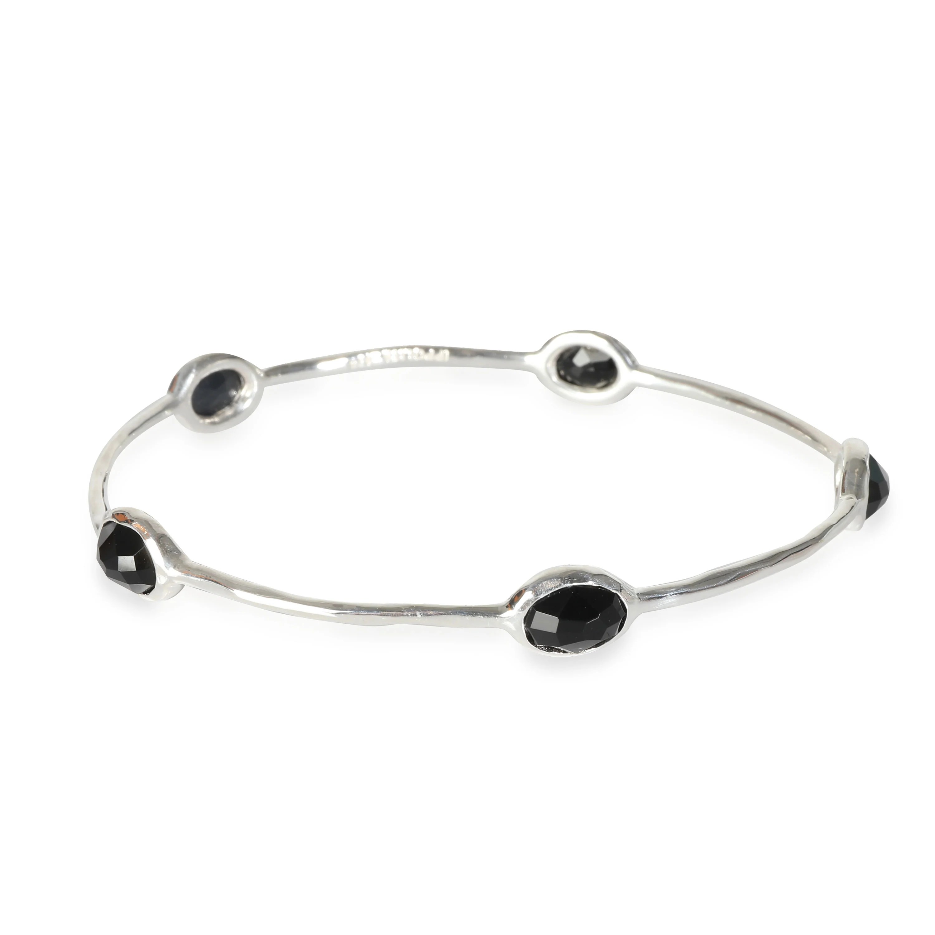 Rock Candy Onyx Bracelet in Sterling Silver