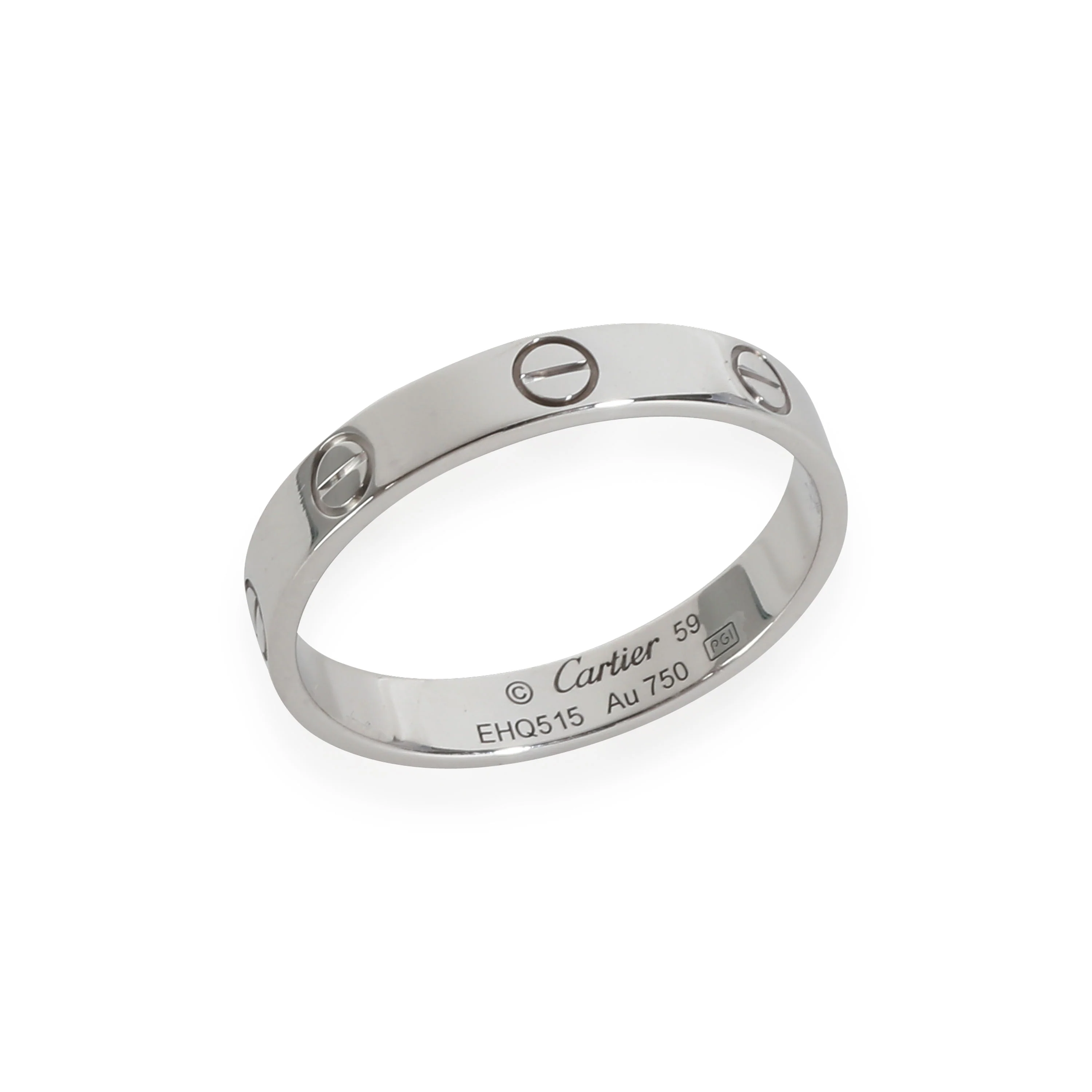 Love Wedding Band (White Gold) - Image 4
