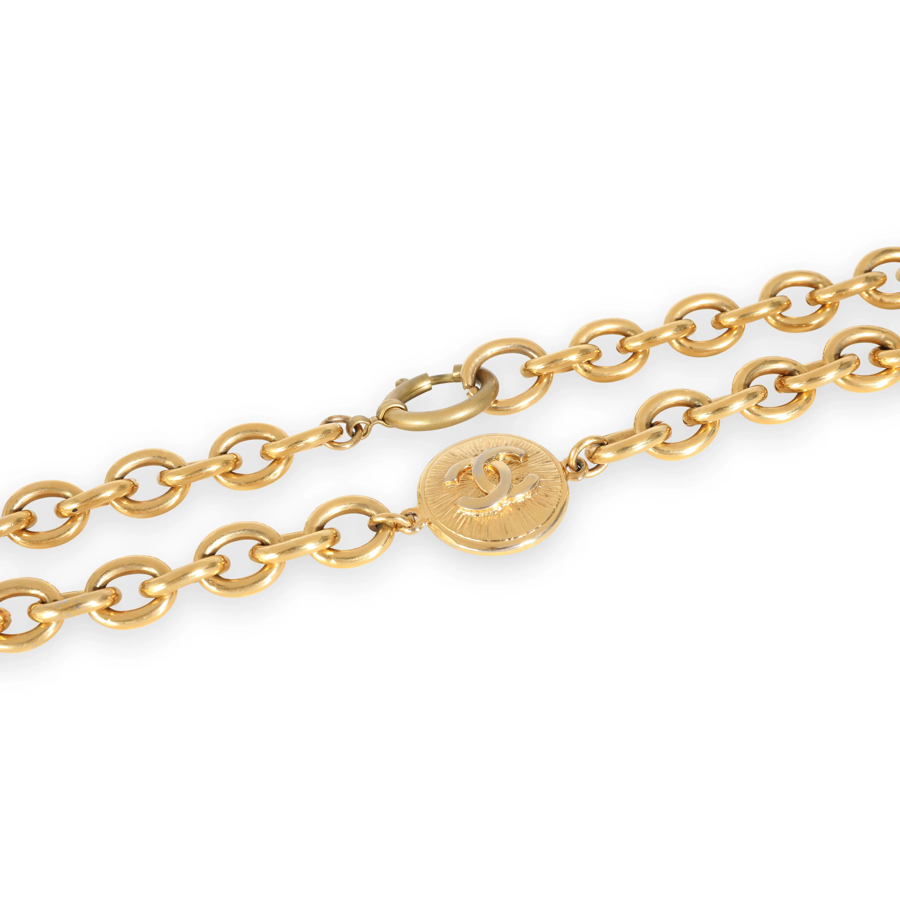 Vintage Fashion Necklace in  Gold Plated - Image 2