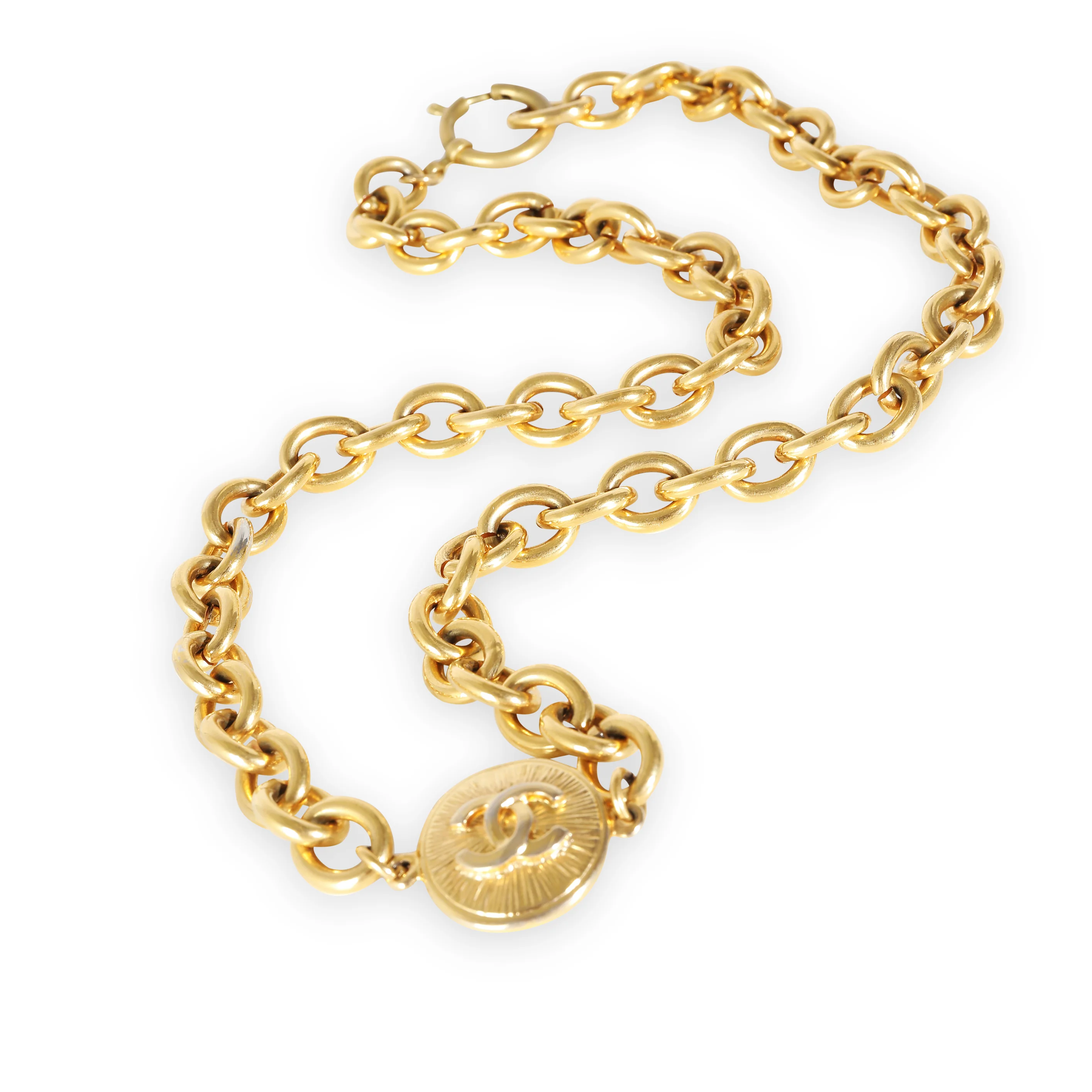 Vintage Fashion Necklace in  Gold Plated - Image 3