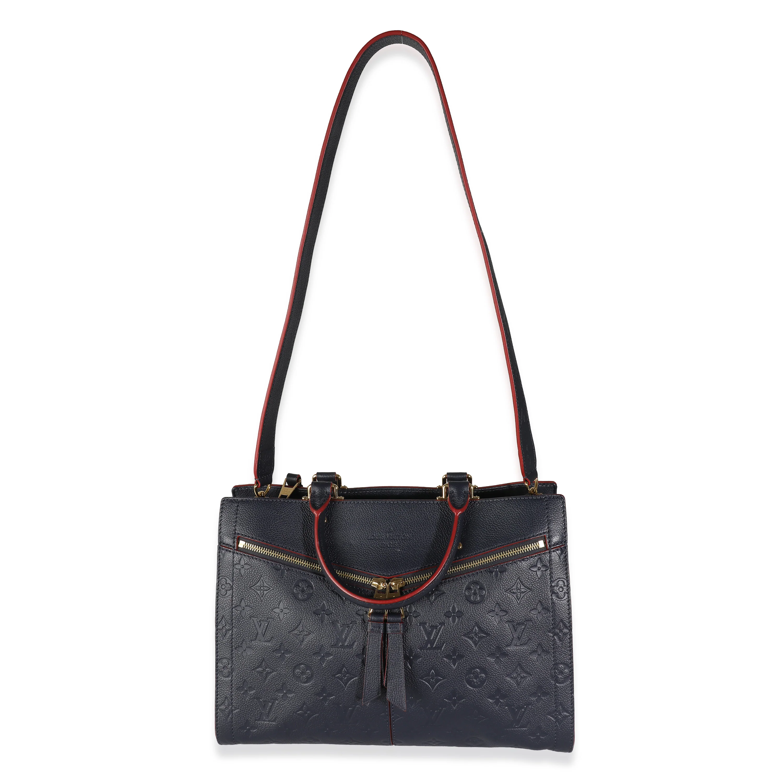 Marine Rouge Monogram Empreinte Sully MM - Image 8