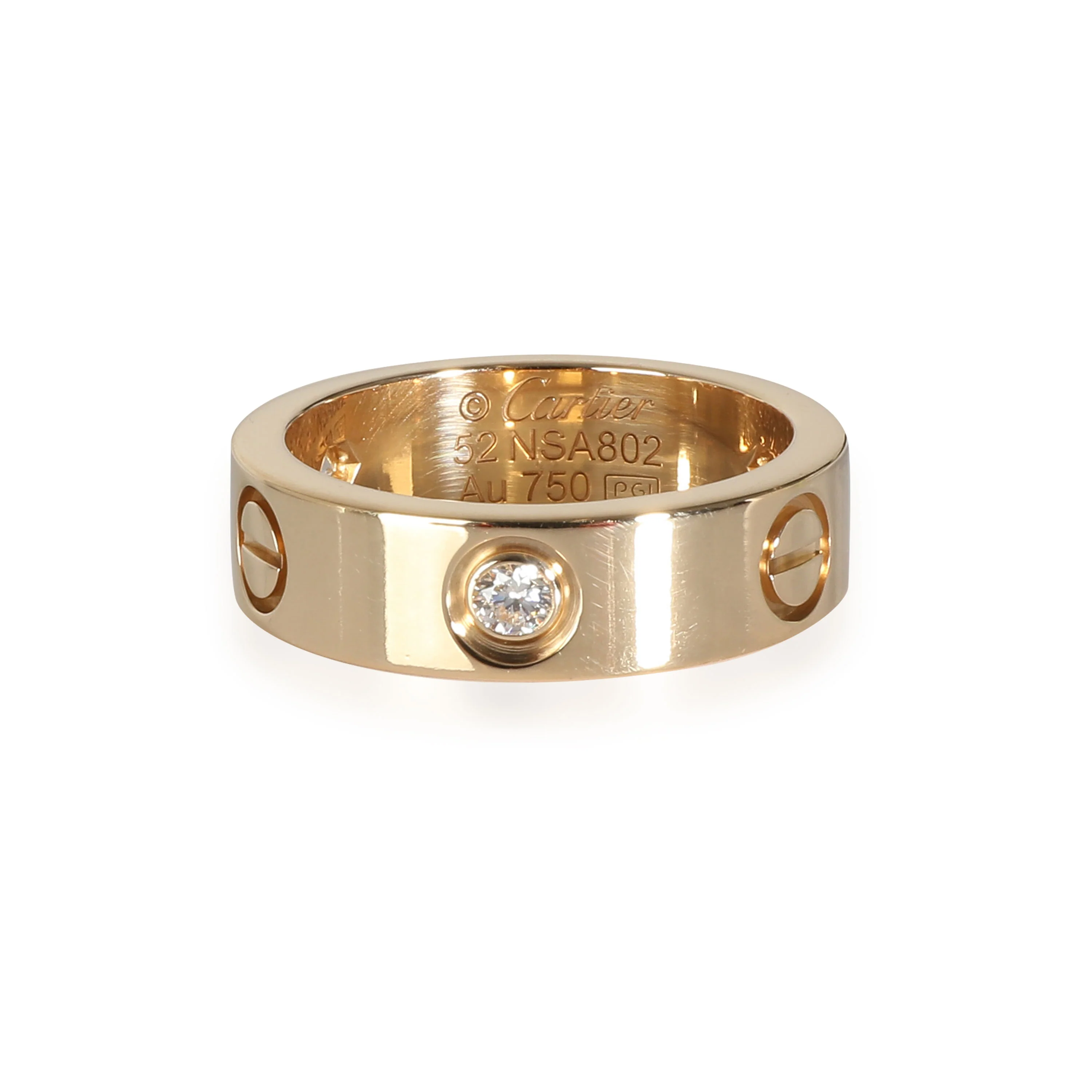 Love Ring, Diamonds (Yellow Gold)